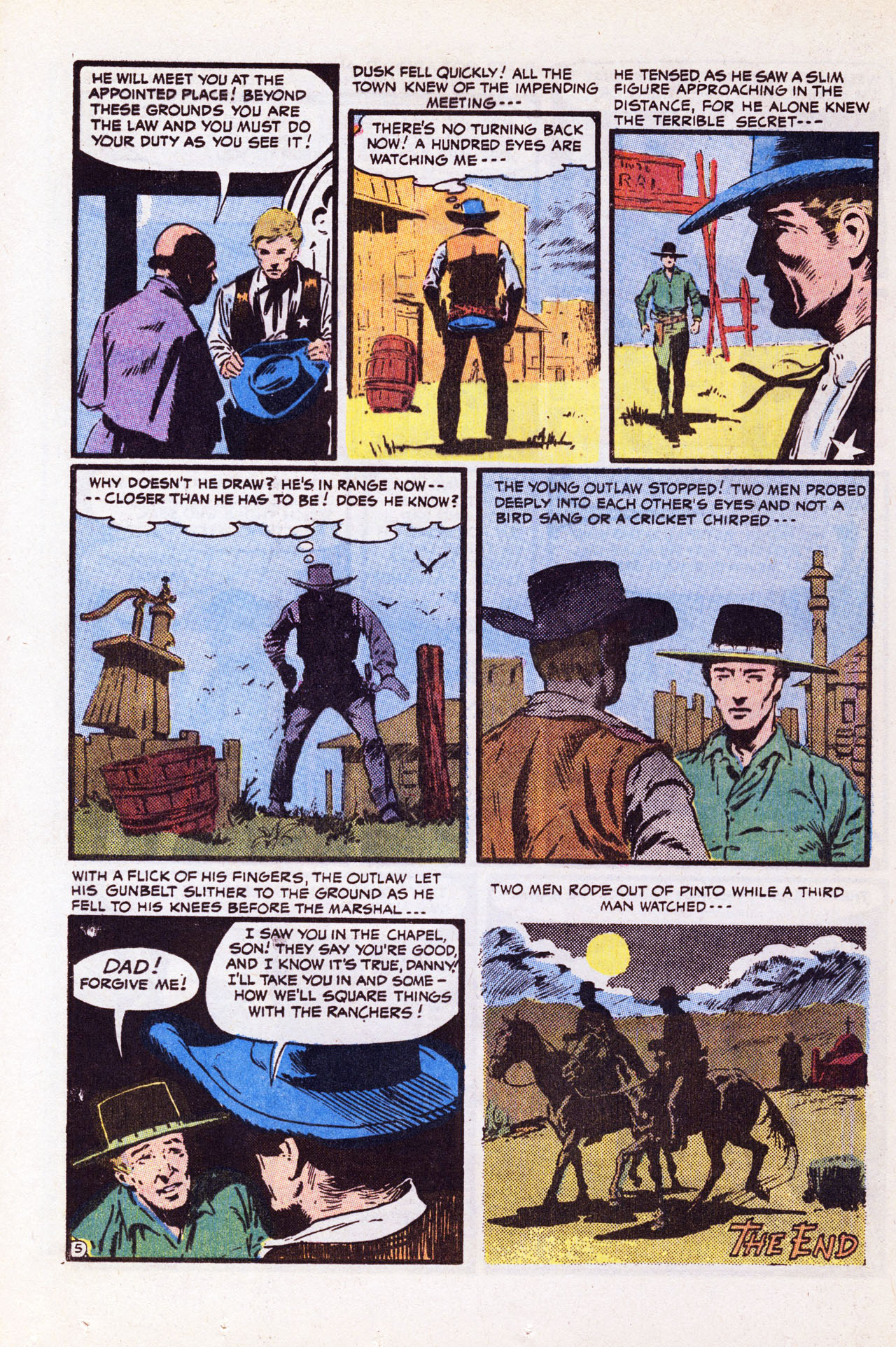 Read online The Outlaw Kid (1970) comic -  Issue #9 - 24