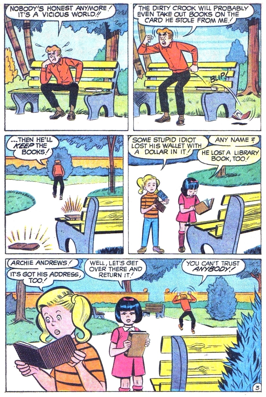 Read online Archie (1960) comic -  Issue #196 - 22