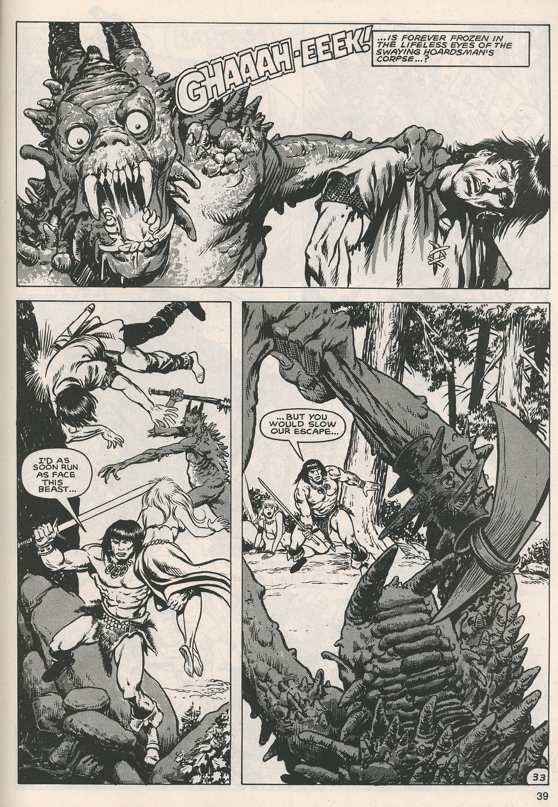 Read online The Savage Sword Of Conan comic -  Issue #118 - 37