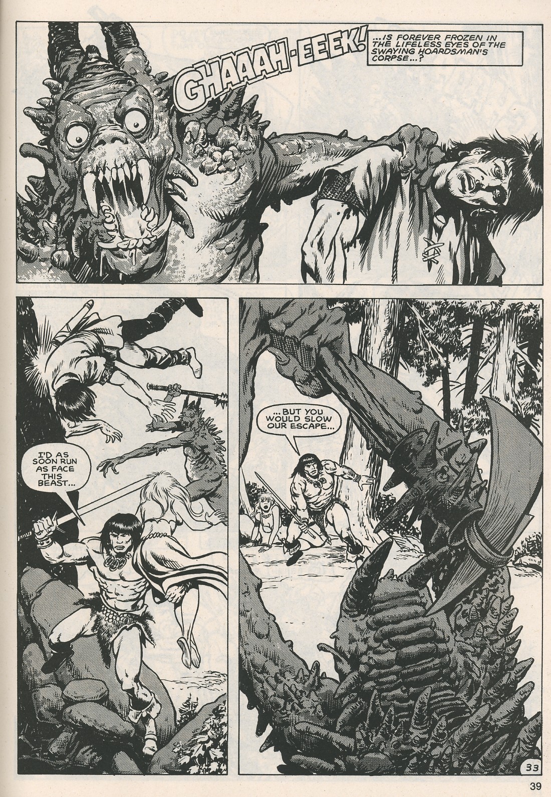 The Savage Sword Of Conan issue 118 - Page 37