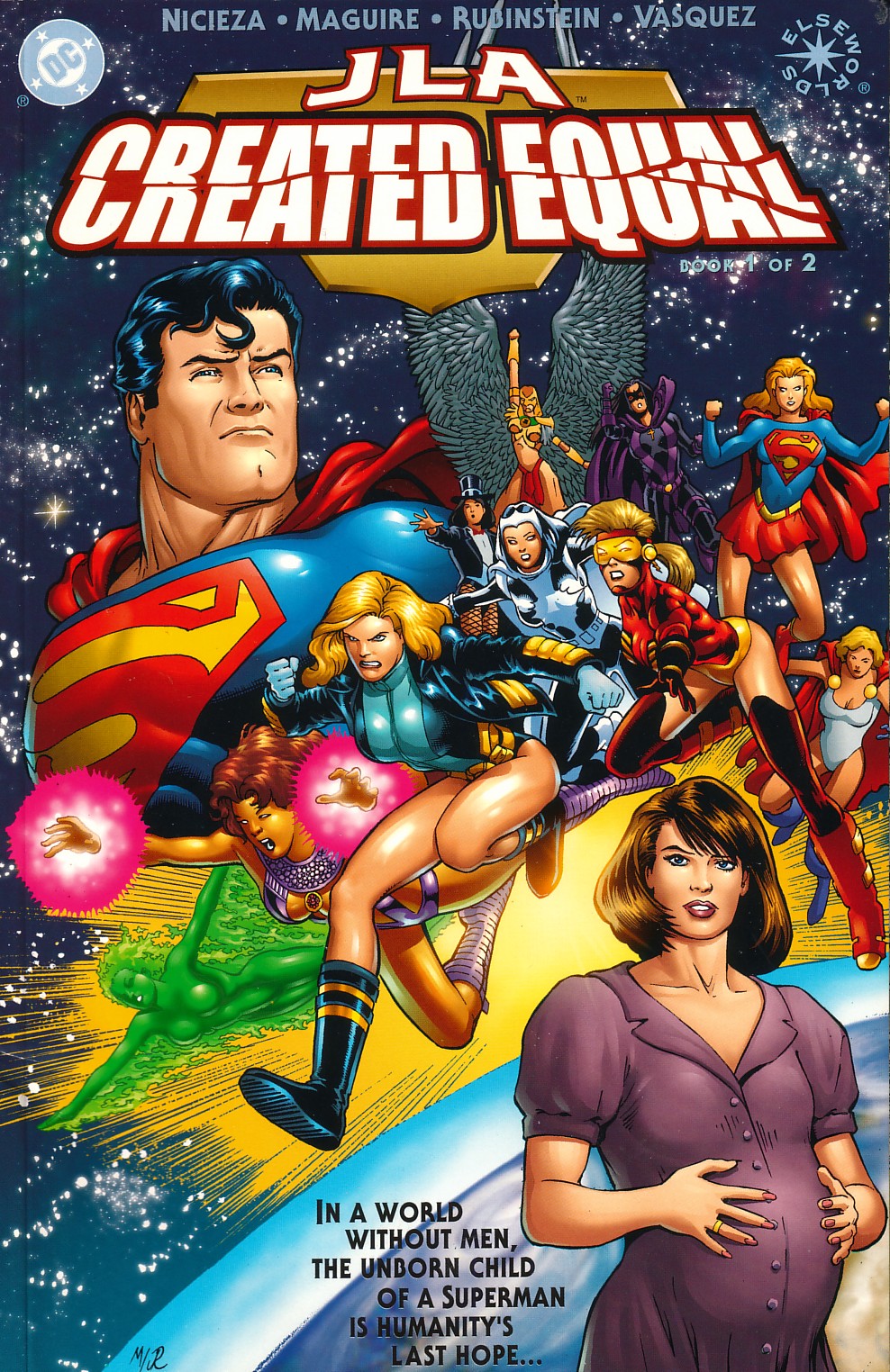 Read online JLA: Created Equal comic -  Issue #1 - 1