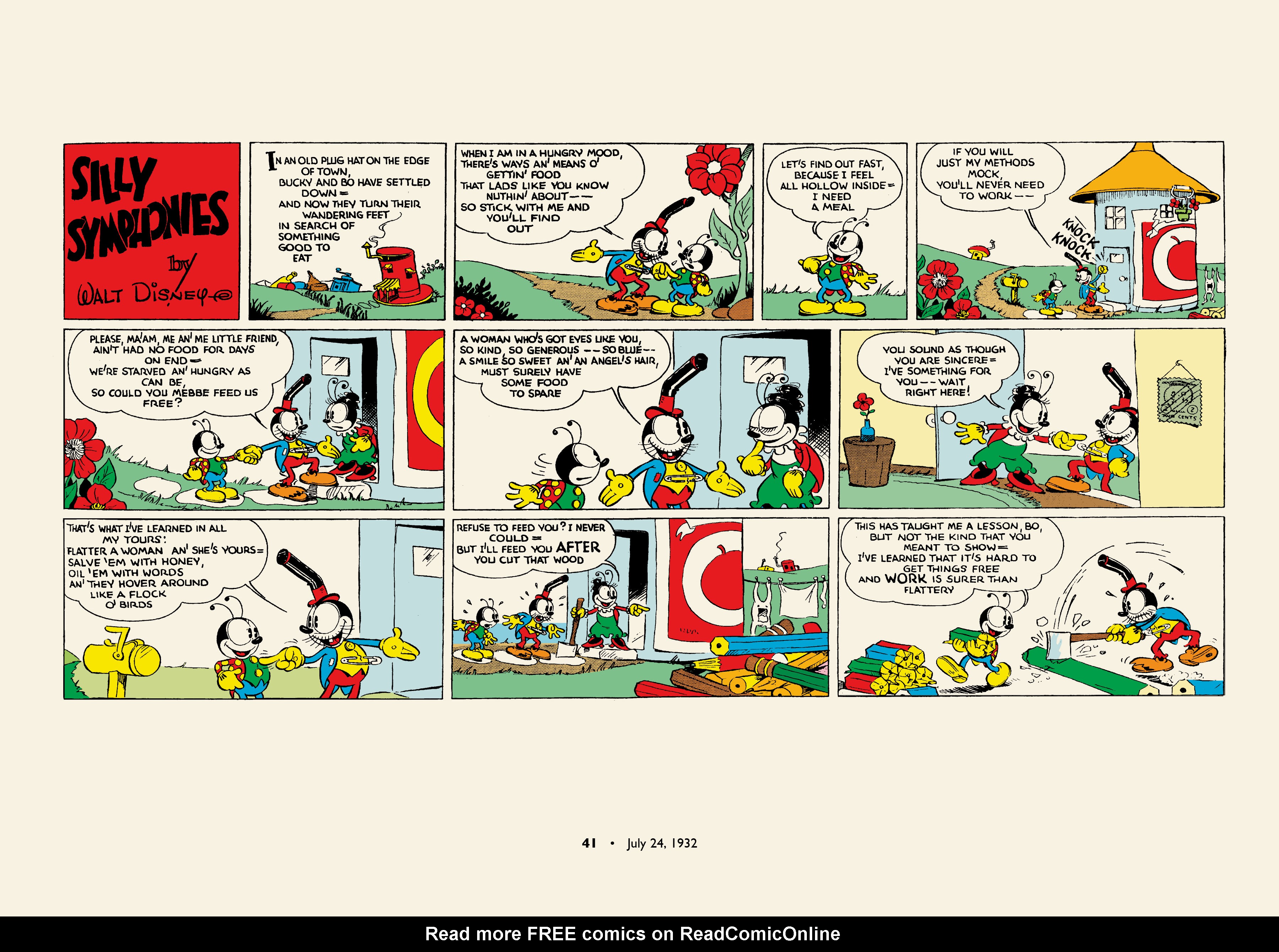 Read online Walt Disney's Silly Symphonies 1932-1935: Starring Bucky Bug and Donald Duck comic -  Issue # TPB (Part 1) - 41