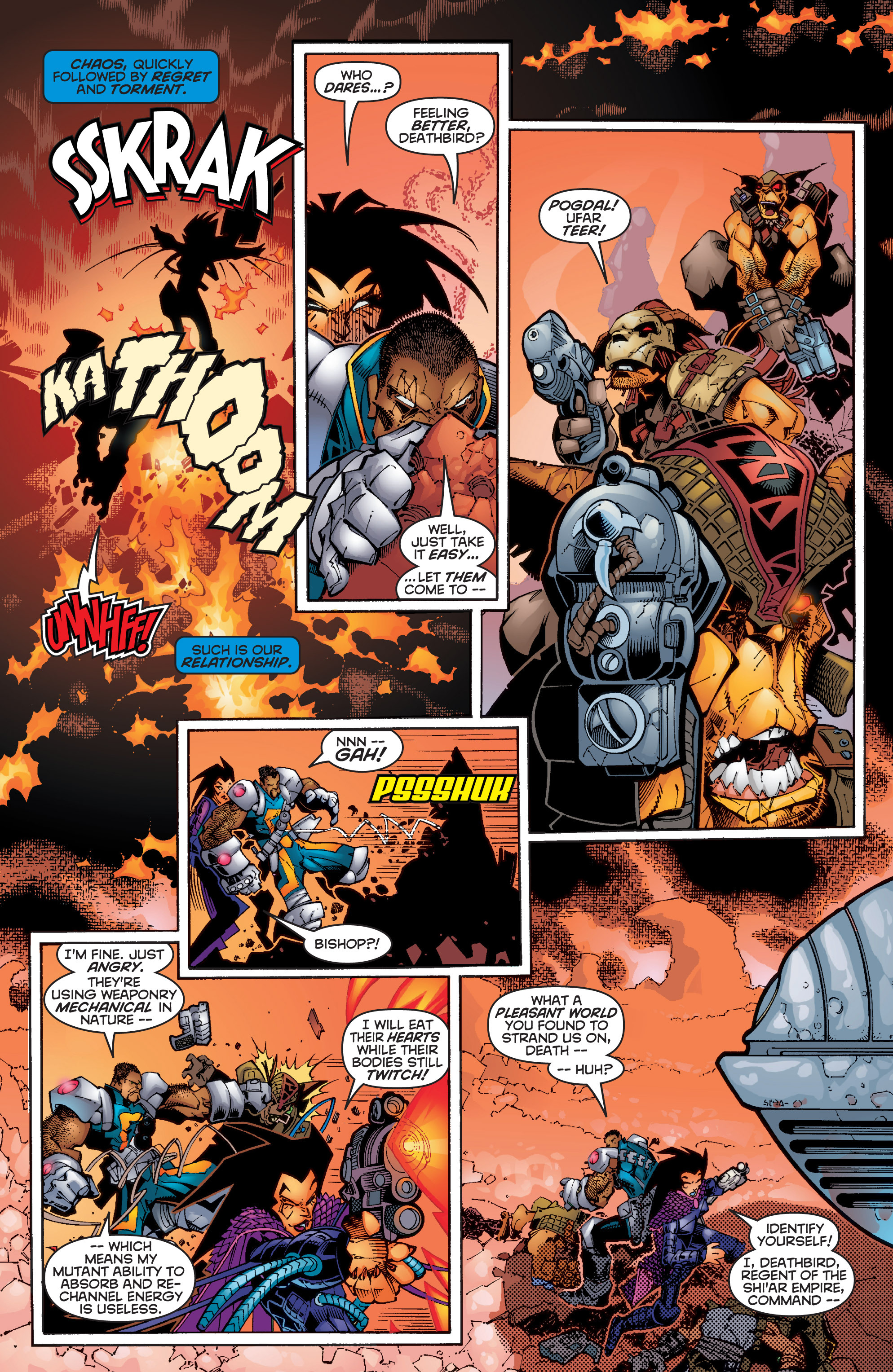 Read online Uncanny X-Men (1963) comic -  Issue #358 - 4