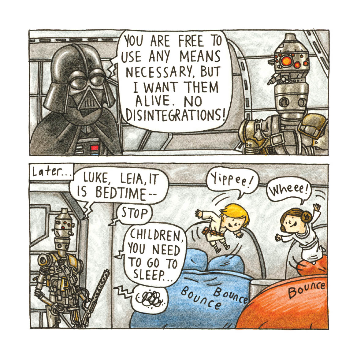 Read online Star Wars: Vader's Little Princess comic -  Issue # TPB - 11