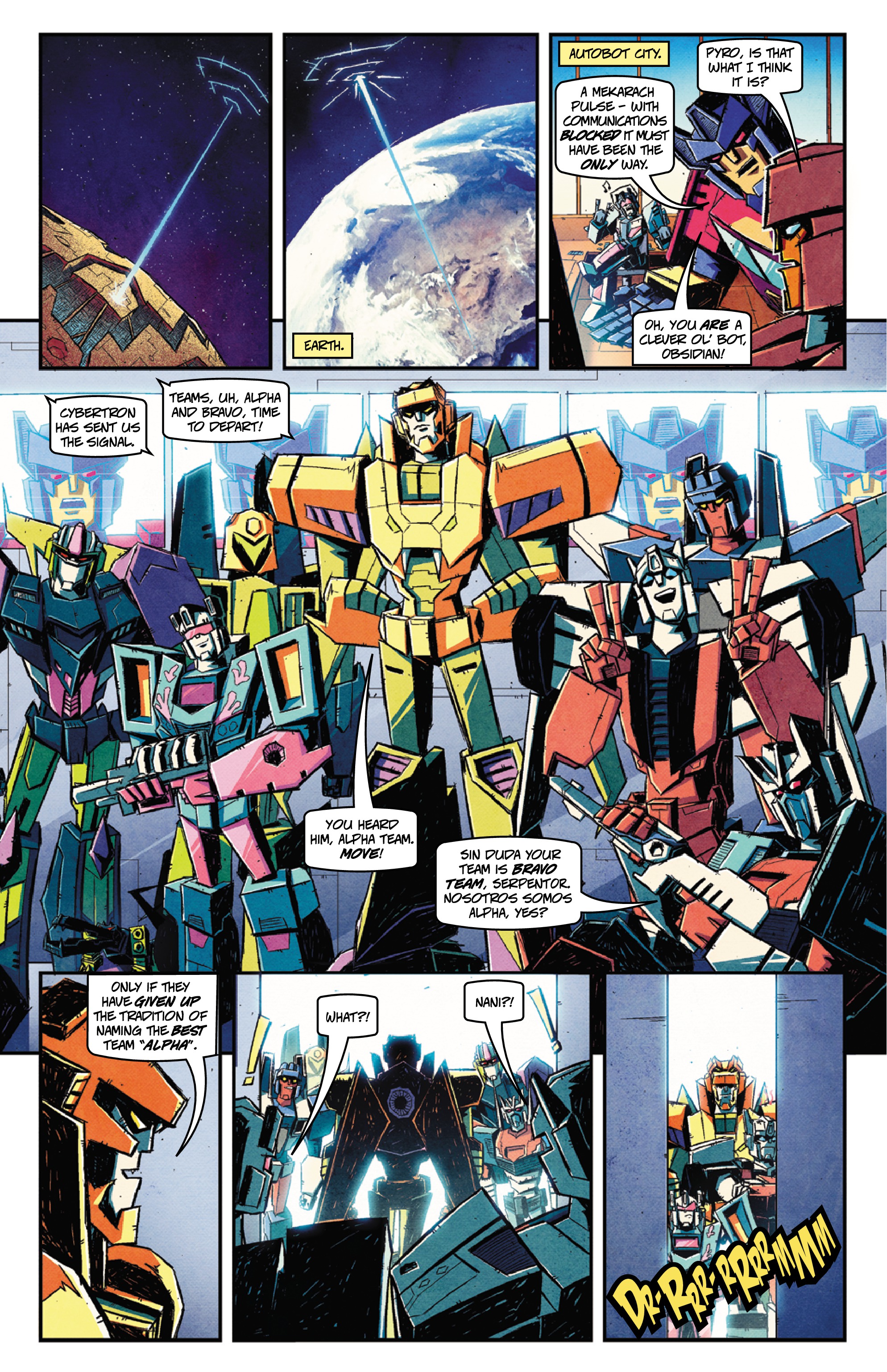 Read online Transformers: Timelines comic -  Issue #9 - 8