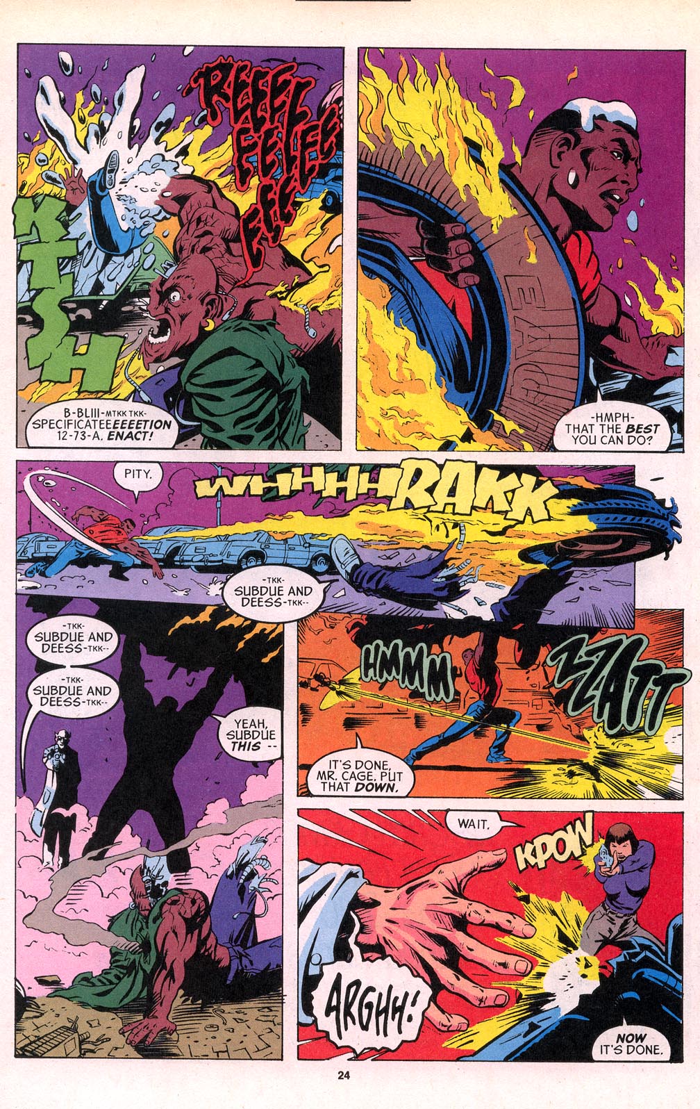 Read online Cage (1992) comic -  Issue #13 - 18