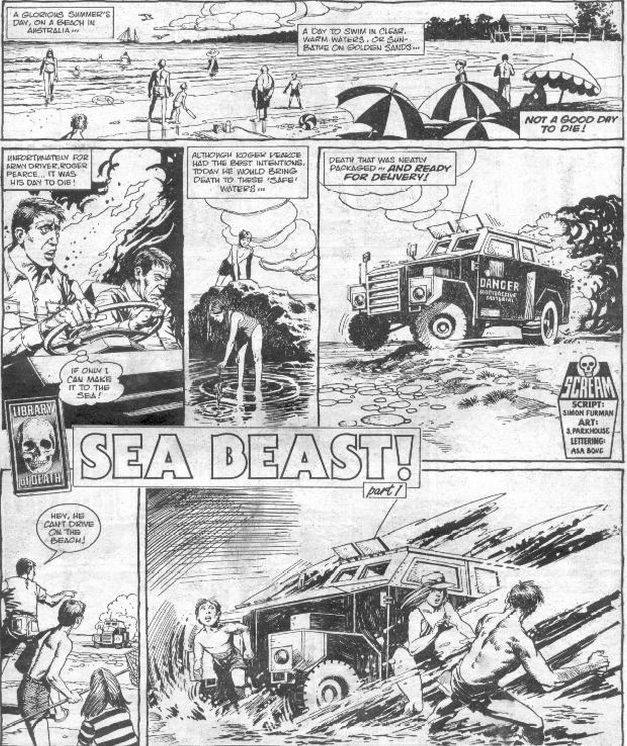 Read online Scream! (1984) comic -  Issue #13 - 7