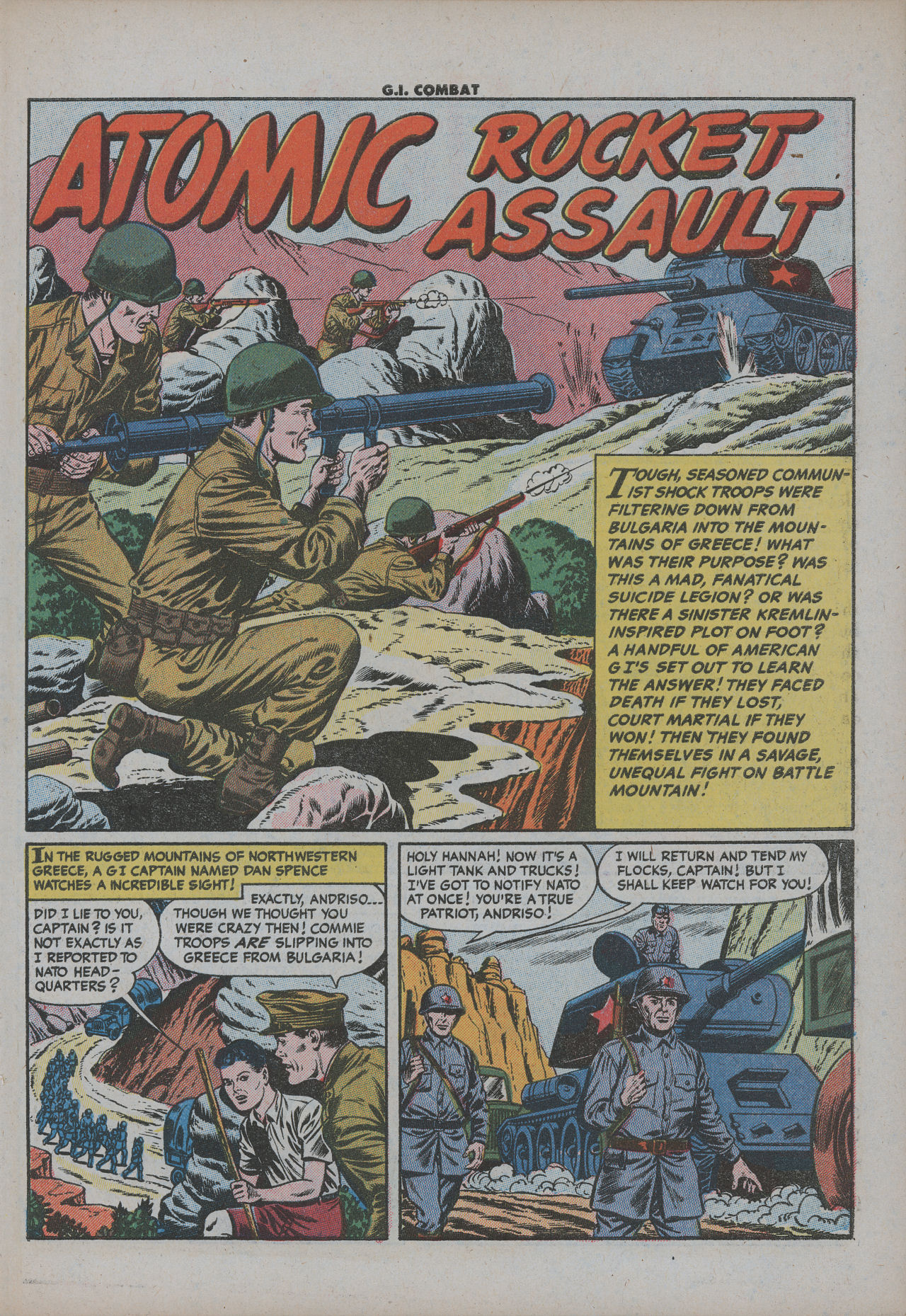 Read online G.I. Combat (1952) comic -  Issue #32 - 27