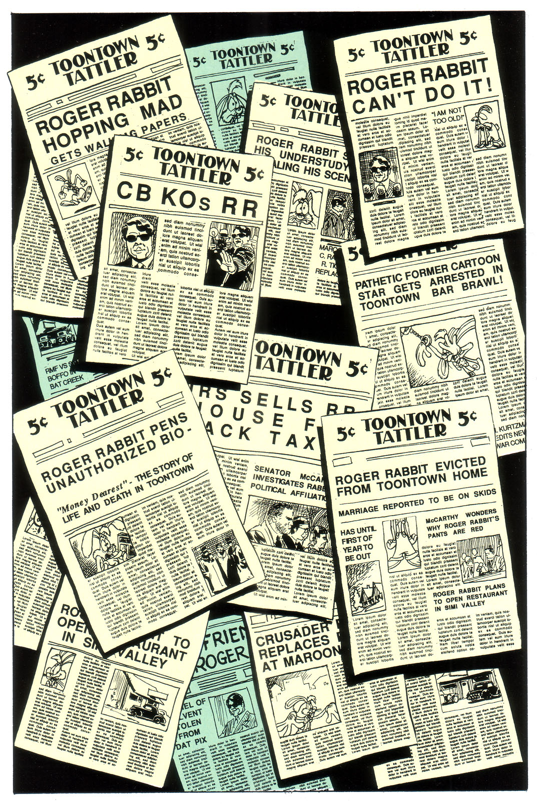 Read online Marvel Graphic Novel: Roger Rabbit in The Resurrection of Doom comic -  Issue # Full - 35