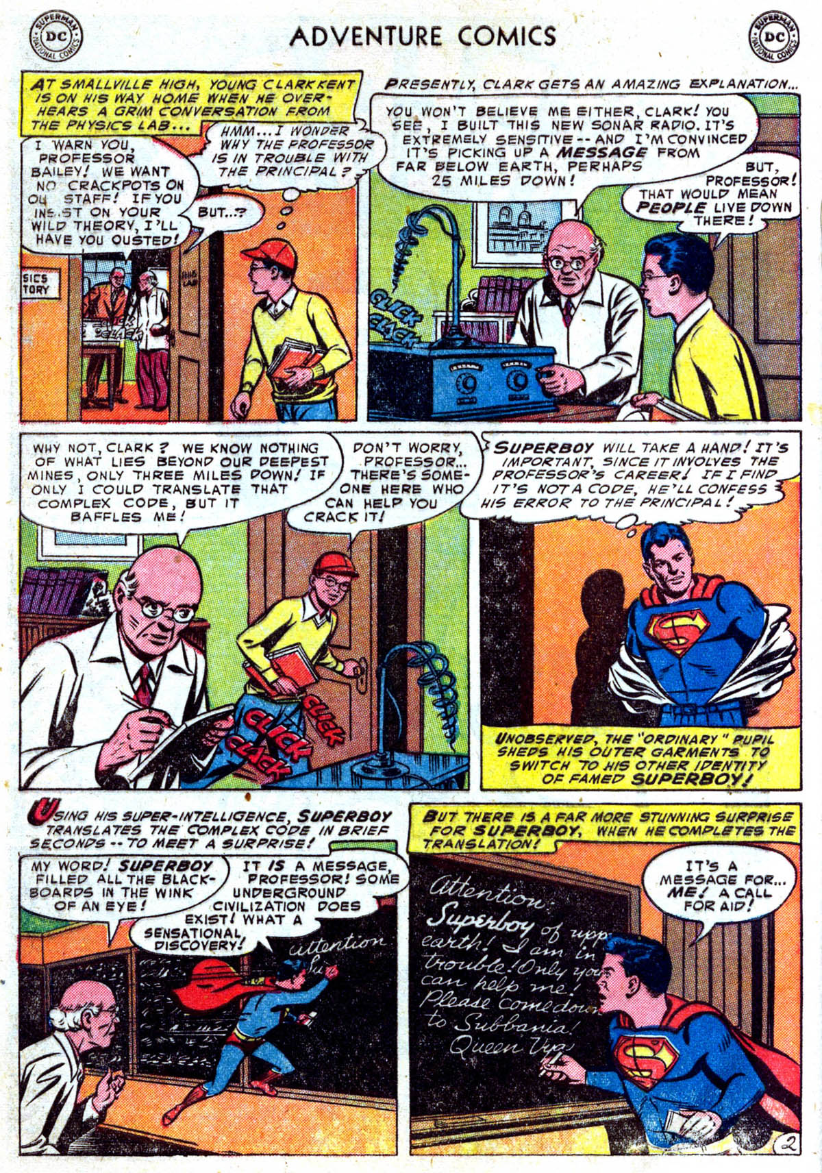 Read online Adventure Comics (1938) comic -  Issue #199 - 3