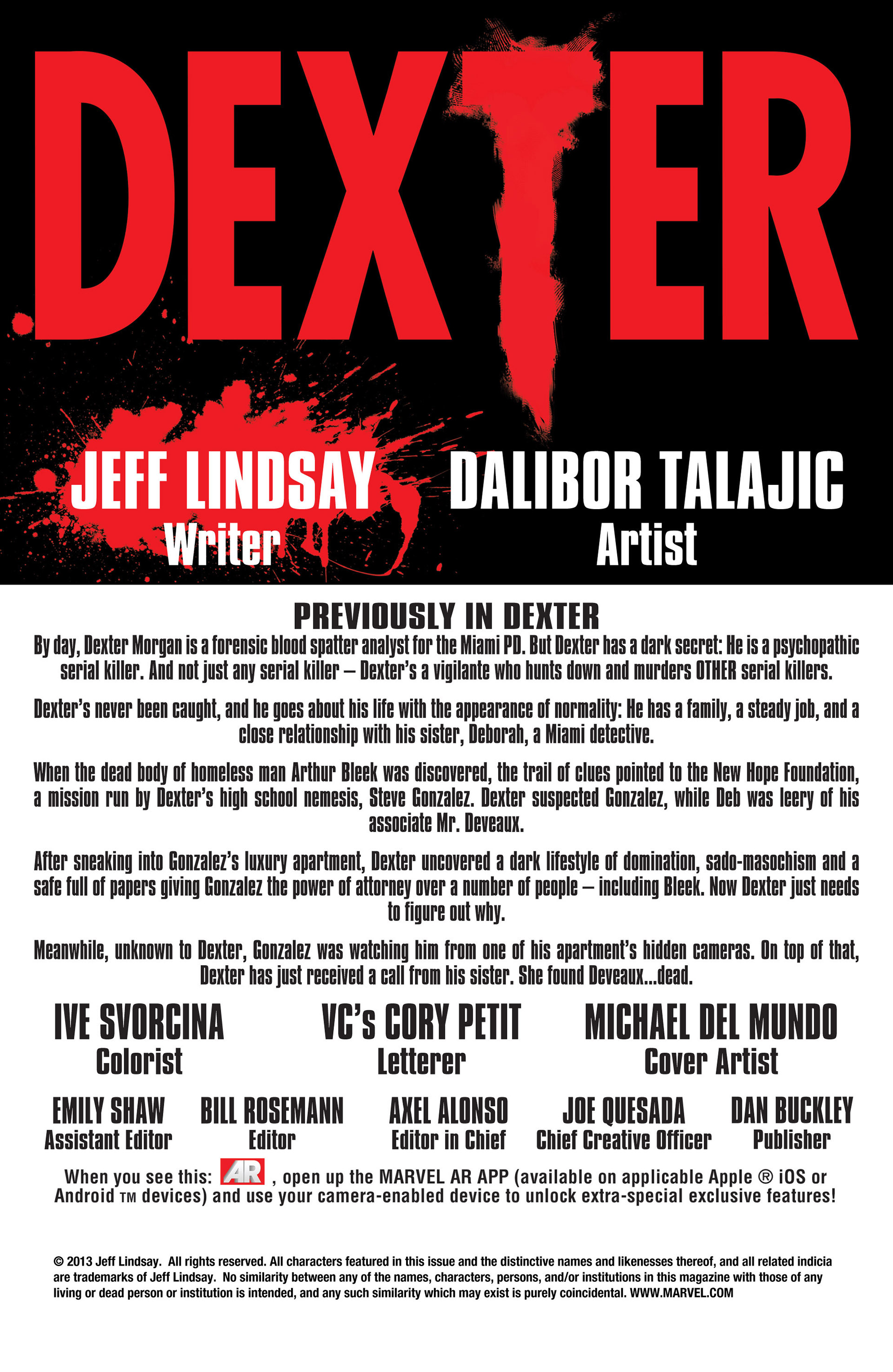 Read online Dexter comic -  Issue #4 - 2