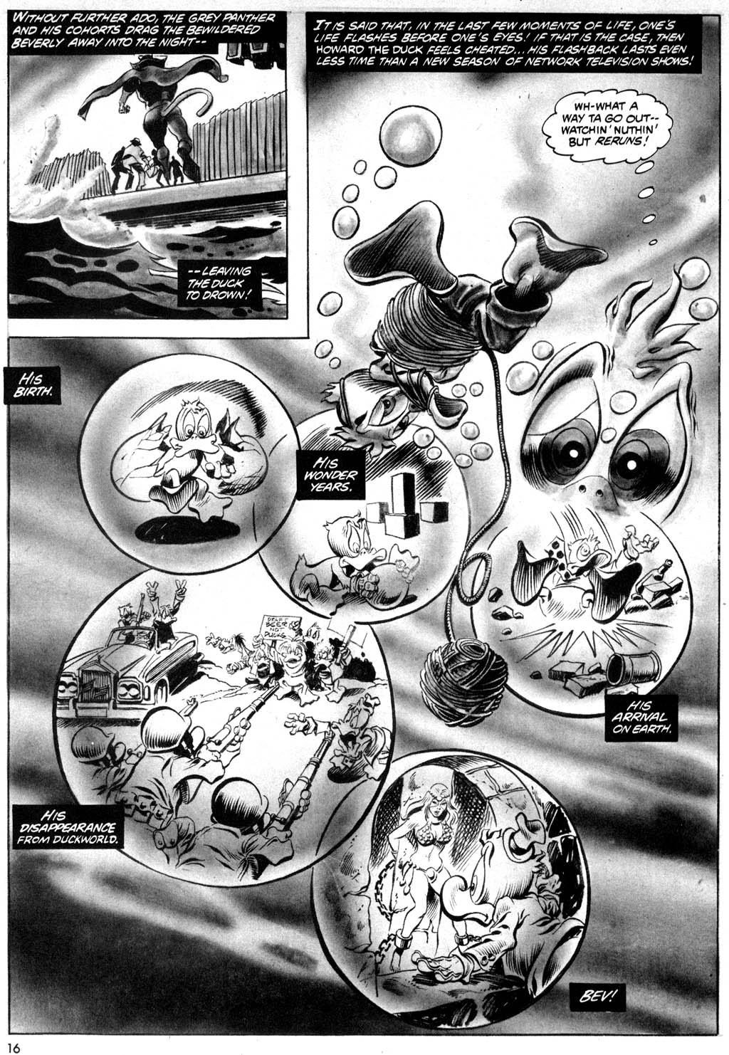 Read online Howard the Duck (1979) comic -  Issue #8 - 16
