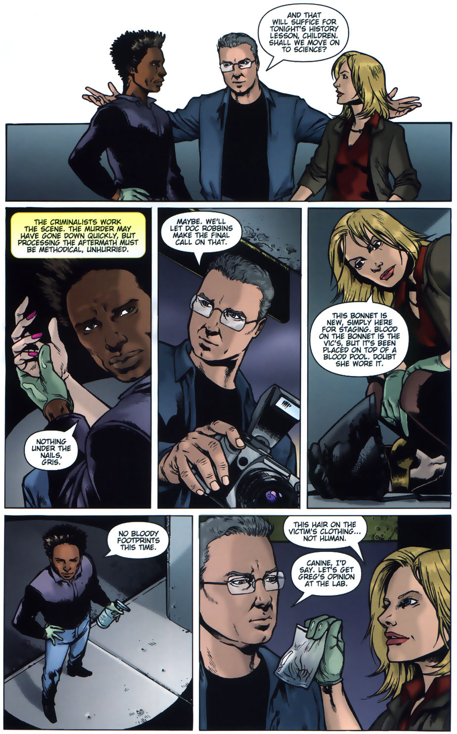 Read online CSI: Crime Scene Investigation comic -  Issue #2 - 6