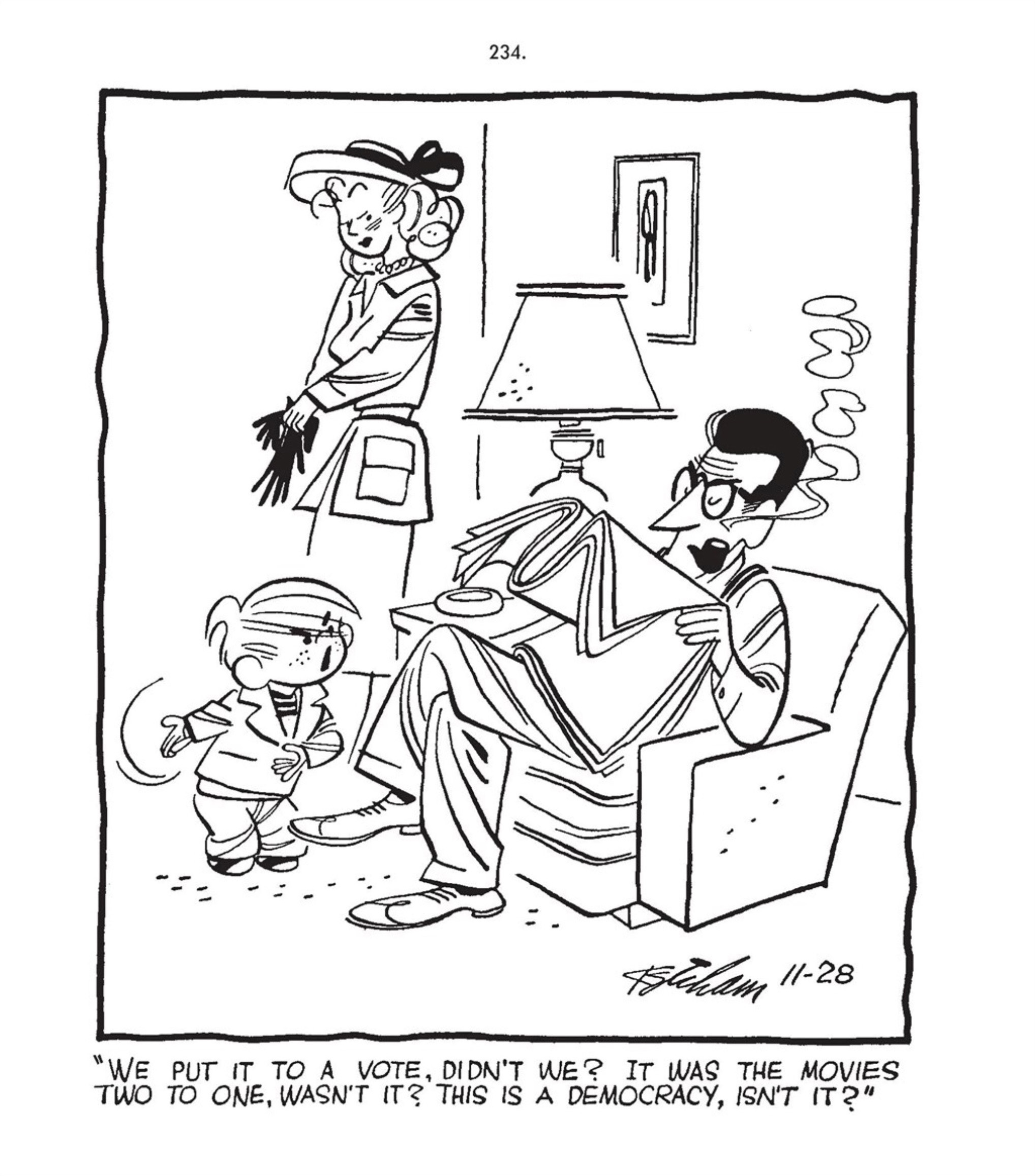 Read online Hank Ketcham's Complete Dennis the Menace comic -  Issue # TPB 1 (Part 3) - 60