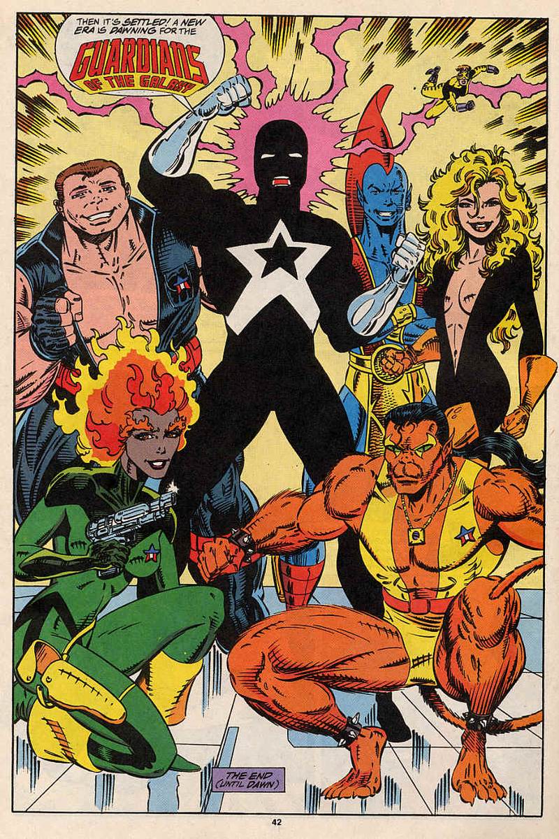 Read online Guardians of the Galaxy (1990) comic -  Issue #50 - 35