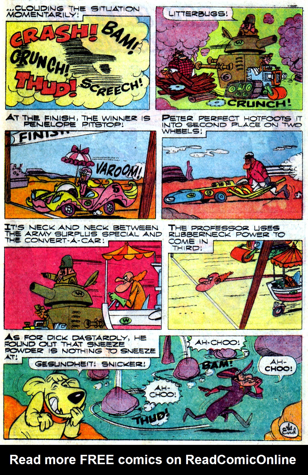 Read online Hanna-Barbera Wacky Races comic -  Issue #3 - 19