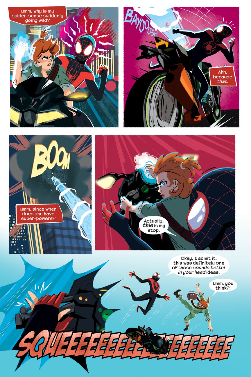Read online Miles Morales: Shock Waves comic -  Issue # TPB - 34