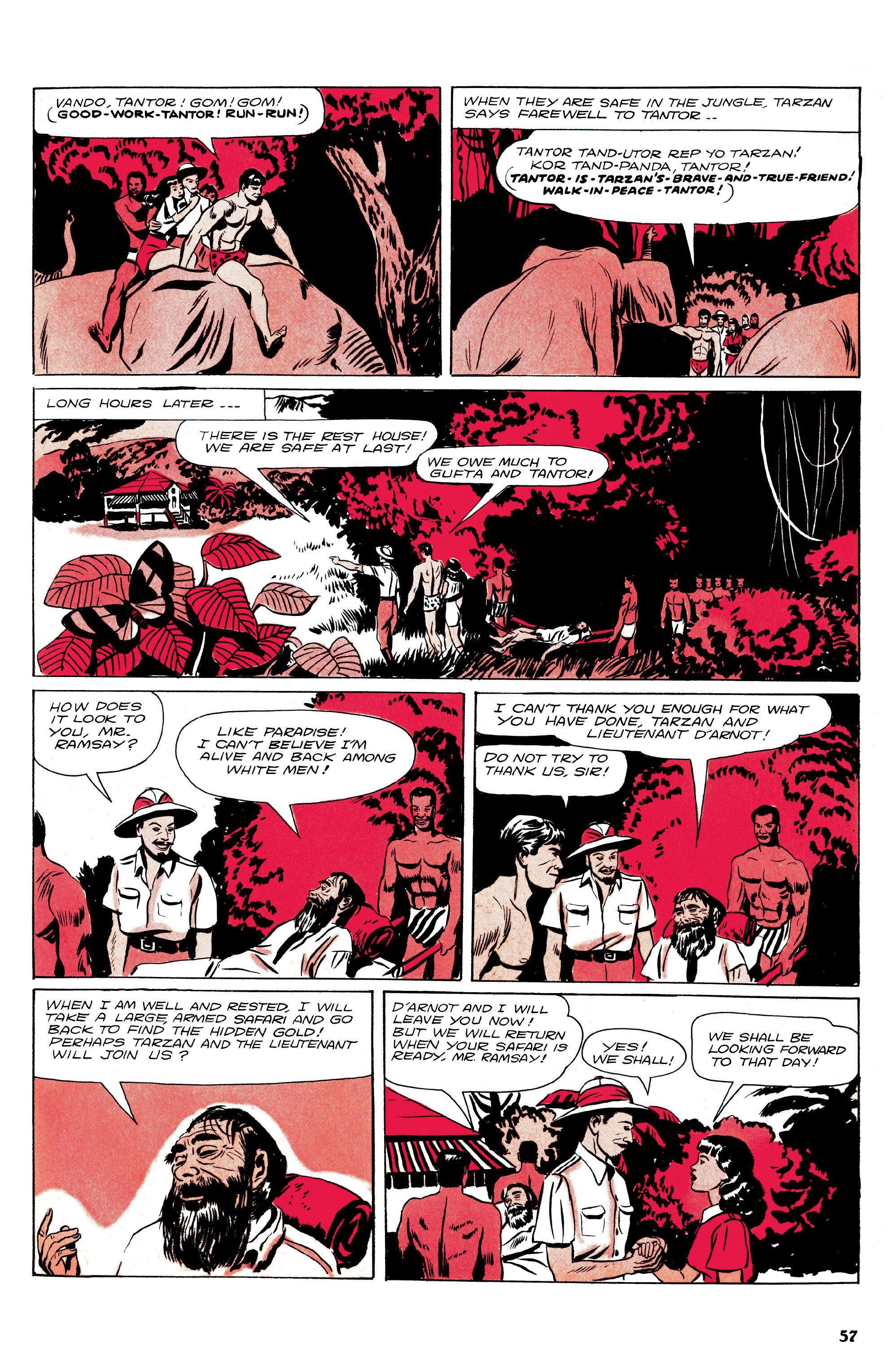 Read online Edgar Rice Burroughs Tarzan: The Jesse Marsh Years Omnibus comic -  Issue # TPB (Part 1) - 58