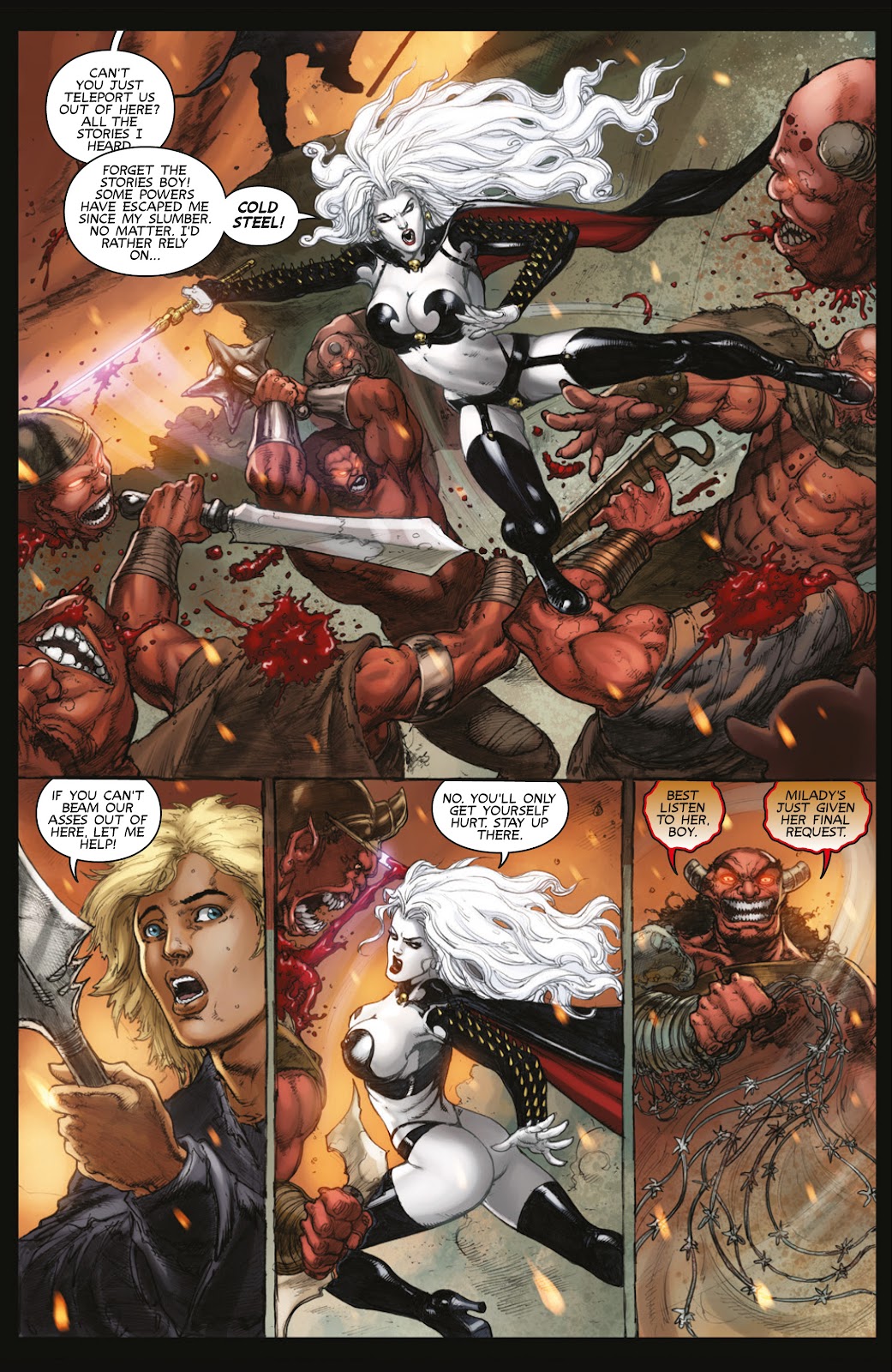 Lady Death: Extinction Express issue Full - Page 12