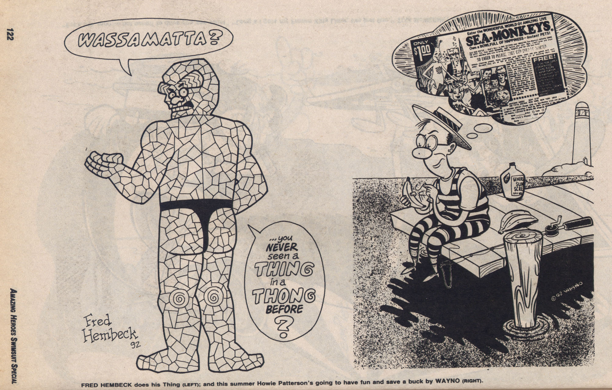 Read online Amazing Heroes Swimsuit Special comic -  Issue # TPB 3 - 121