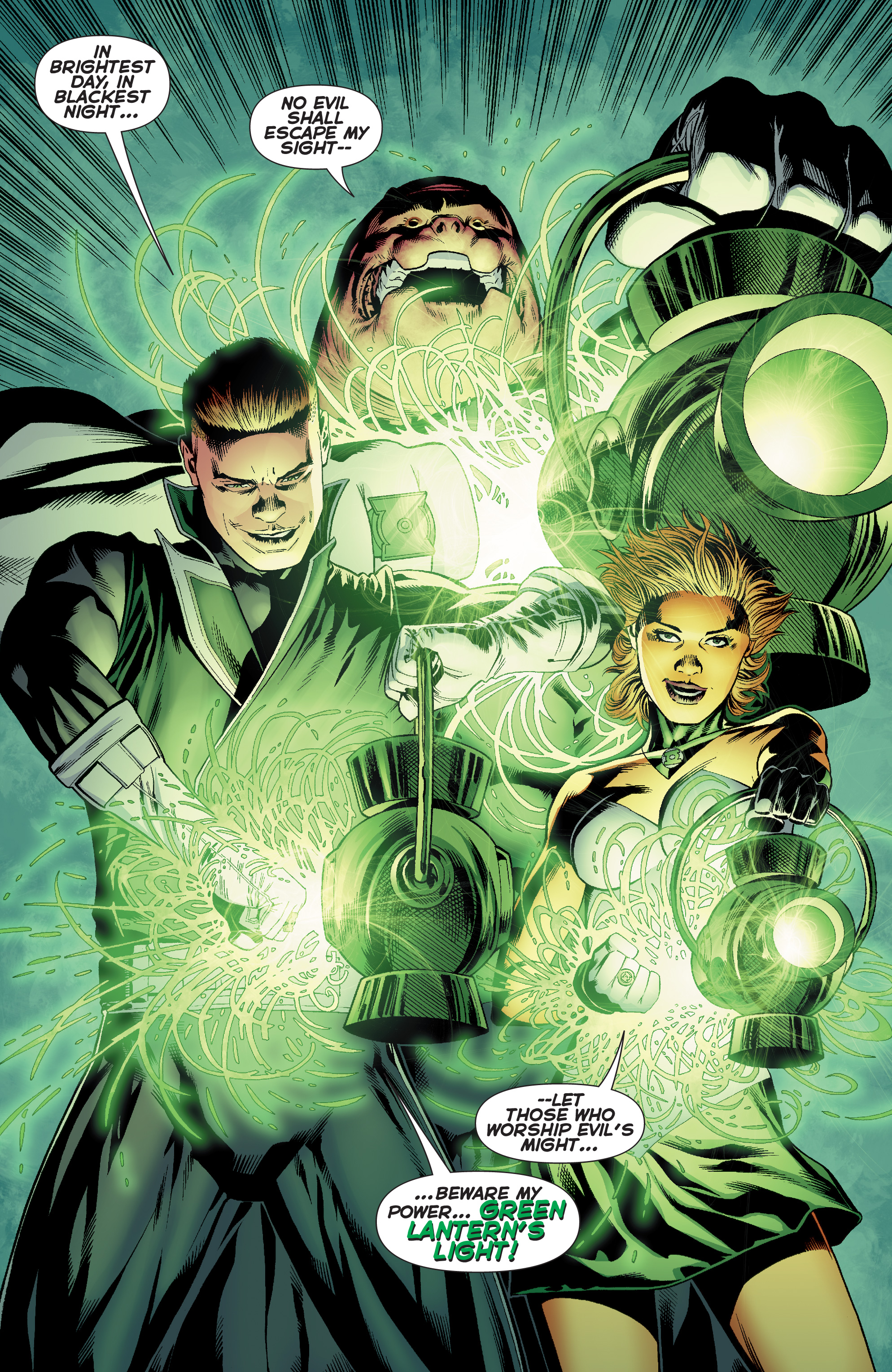 Read online Green Lantern: Emerald Warriors comic -  Issue #2 - 19