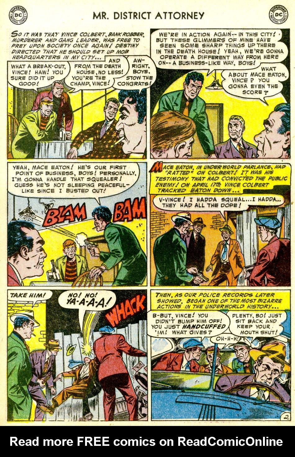 Read online Mr. District Attorney comic -  Issue #38 - 12