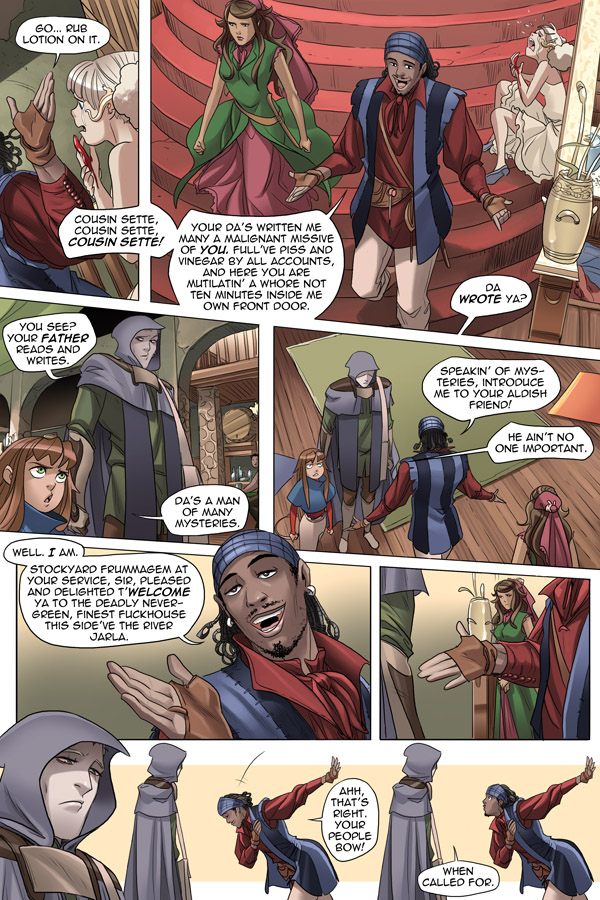 Read online Unsounded comic -  Issue #9 - 16