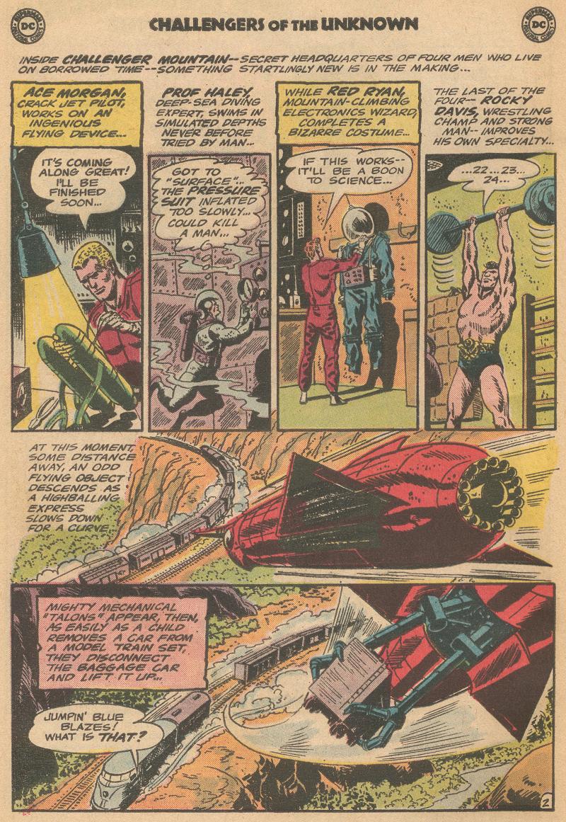 Read online Challengers of the Unknown (1958) comic -  Issue #40 - 4