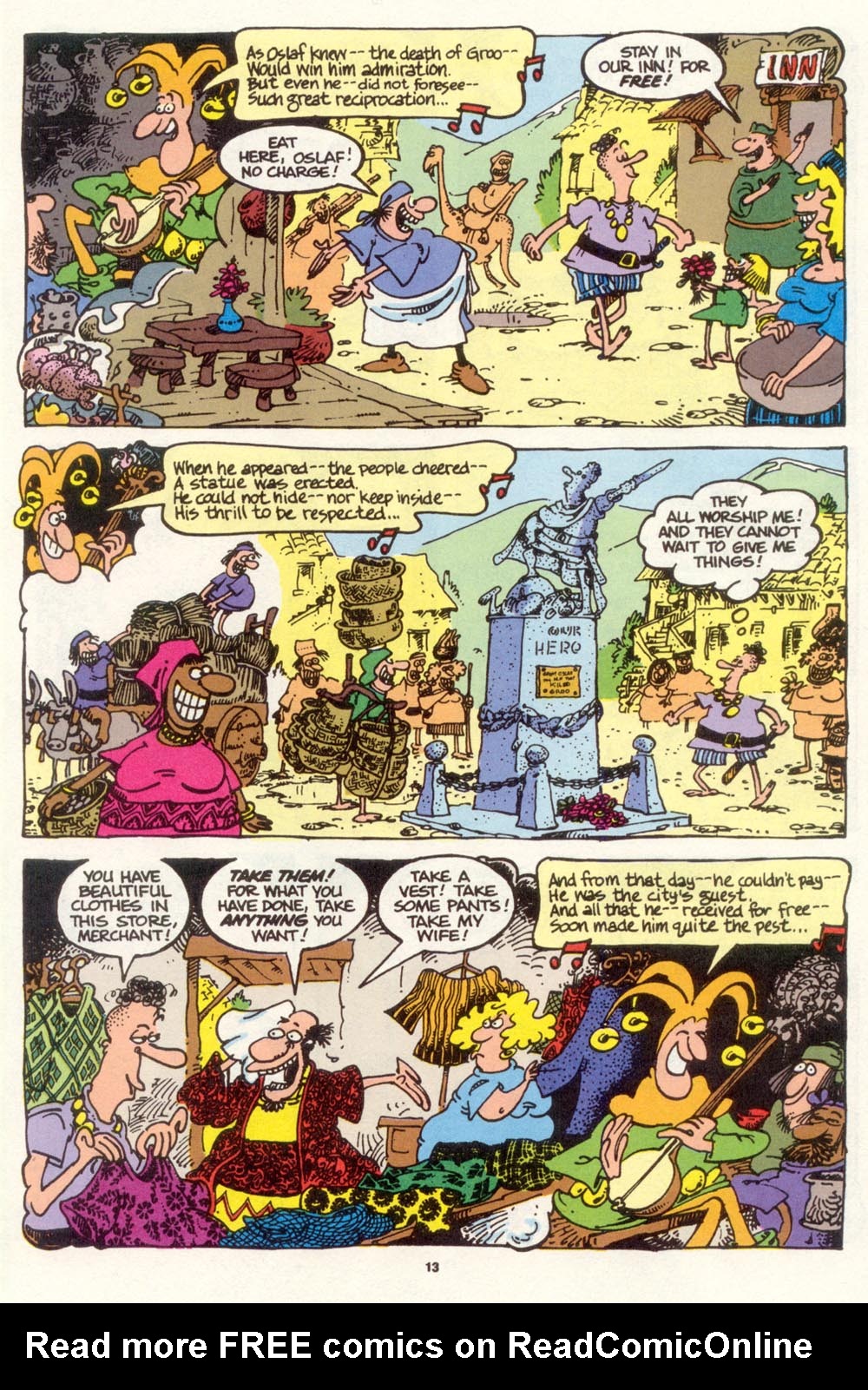 Read online Sergio Aragonés Groo the Wanderer comic -  Issue #111 - 15