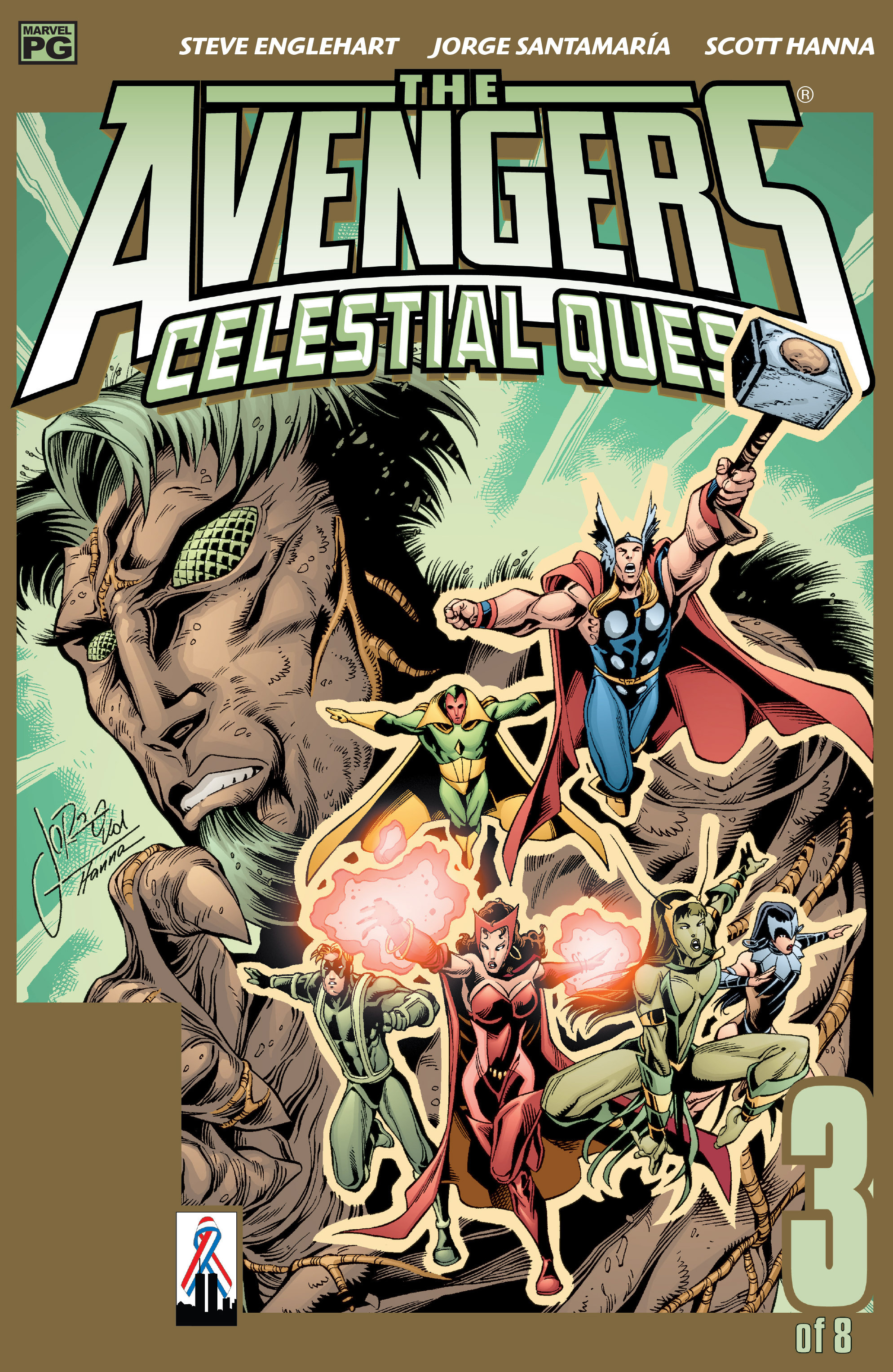 Read online Avengers: Celestial Quest comic -  Issue #3 - 1