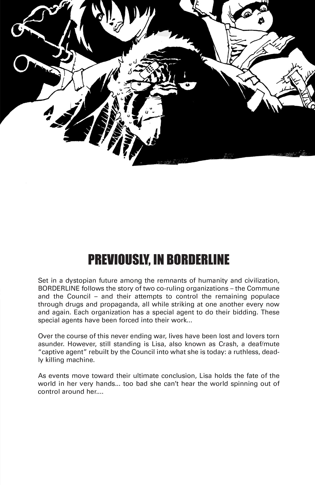 Read online Borderline comic -  Issue # TPB 4 - 4