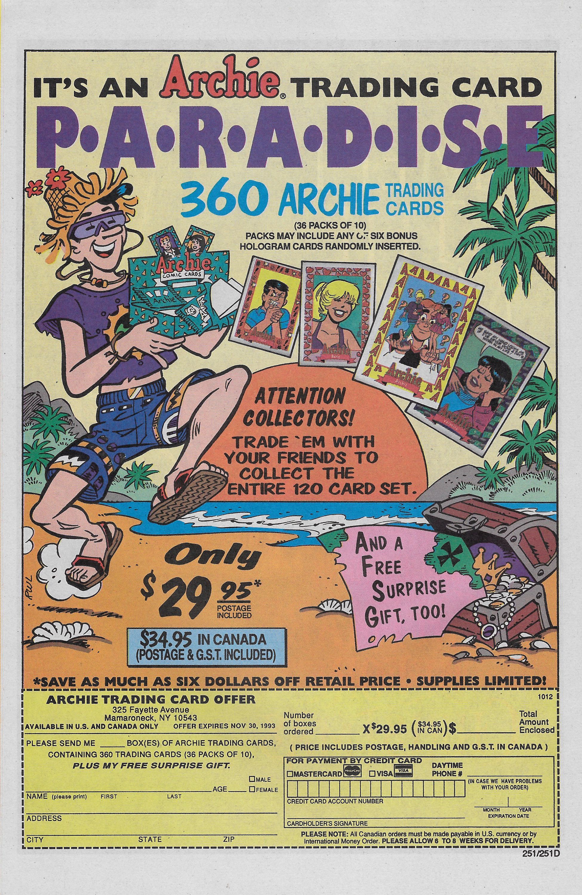 Read online Archie (1960) comic -  Issue #418 - 10