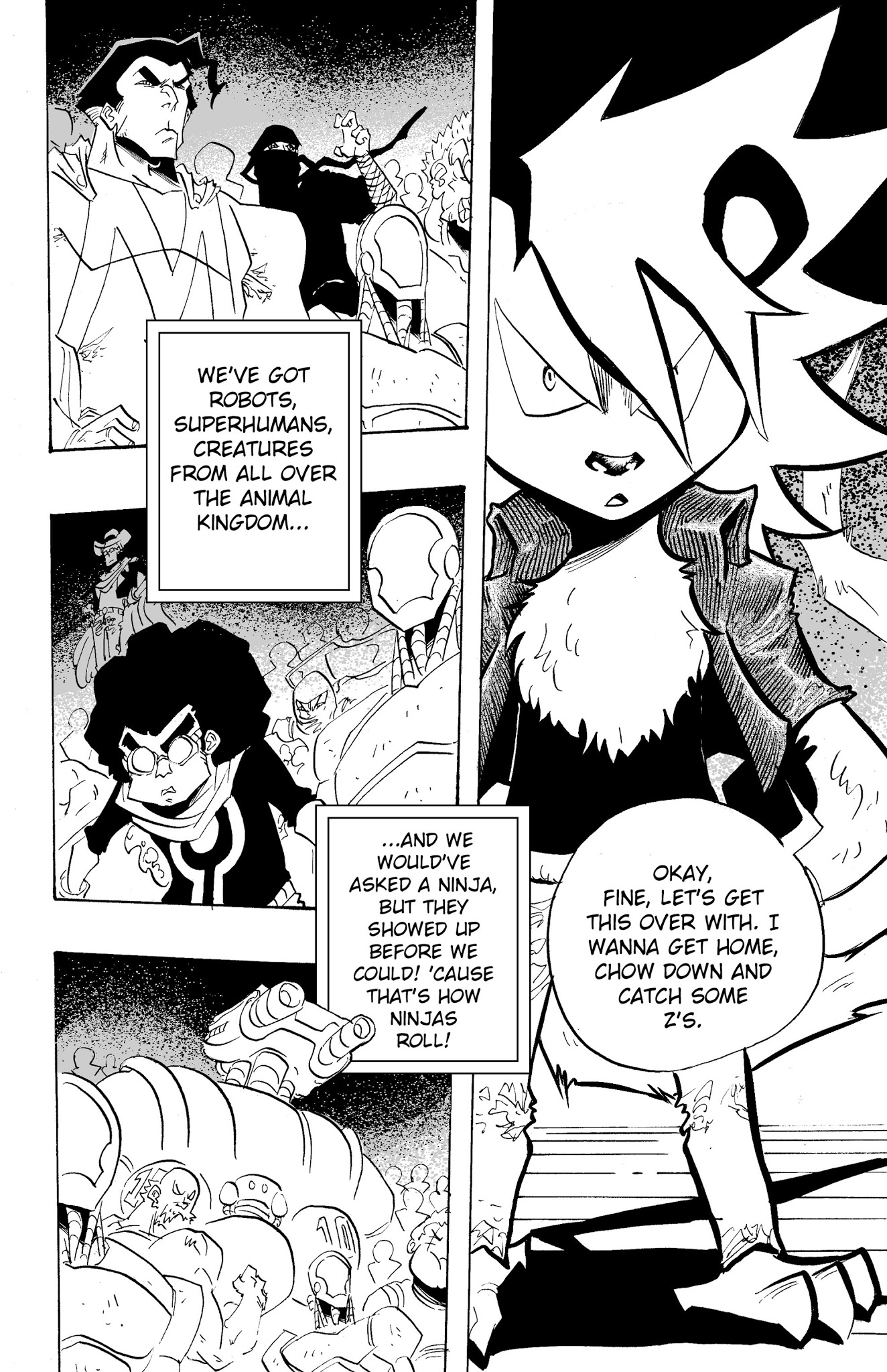 Read online Honey Badger vs. The World comic -  Issue # Full - 5