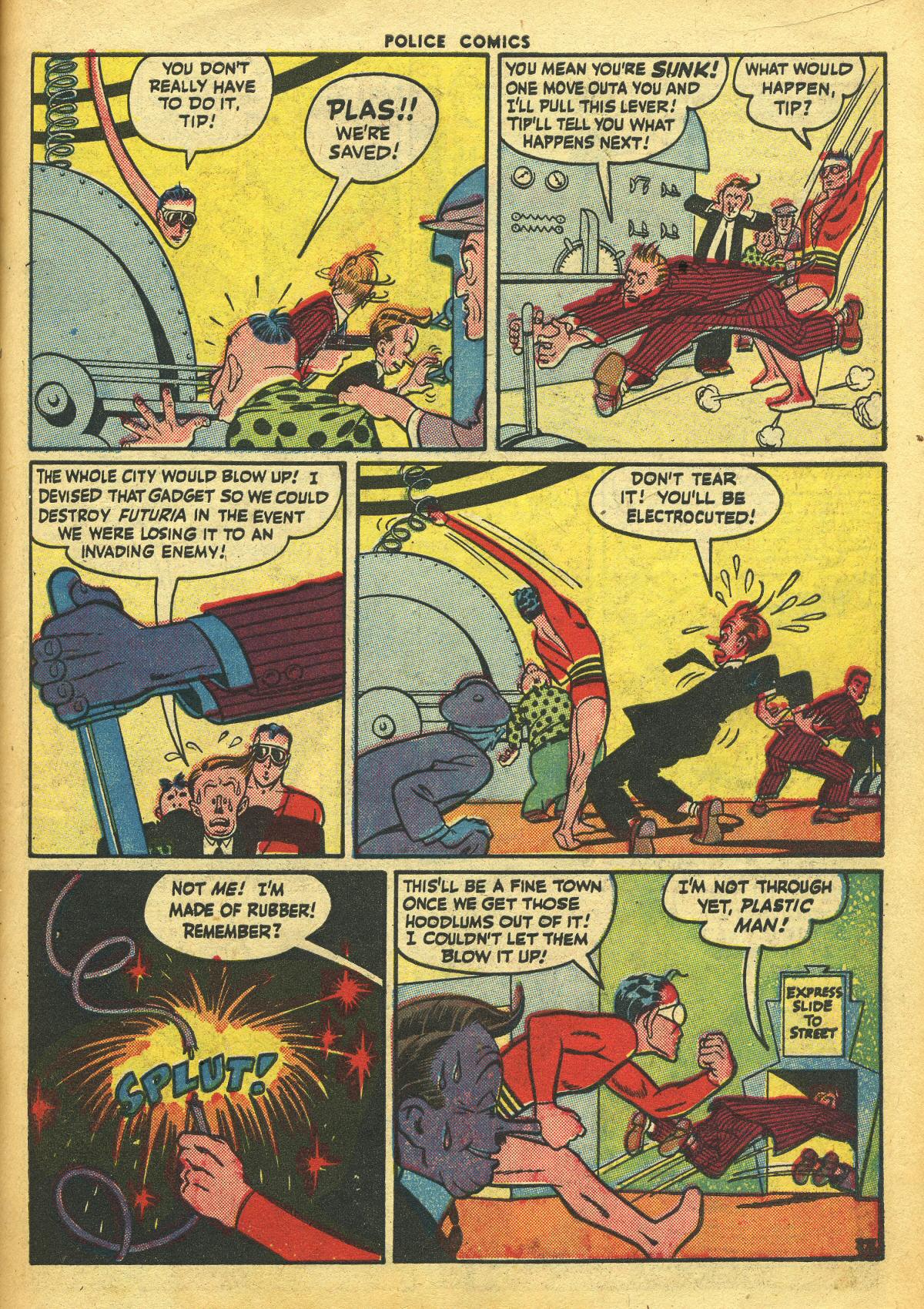 Read online Police Comics comic -  Issue #48 - 15