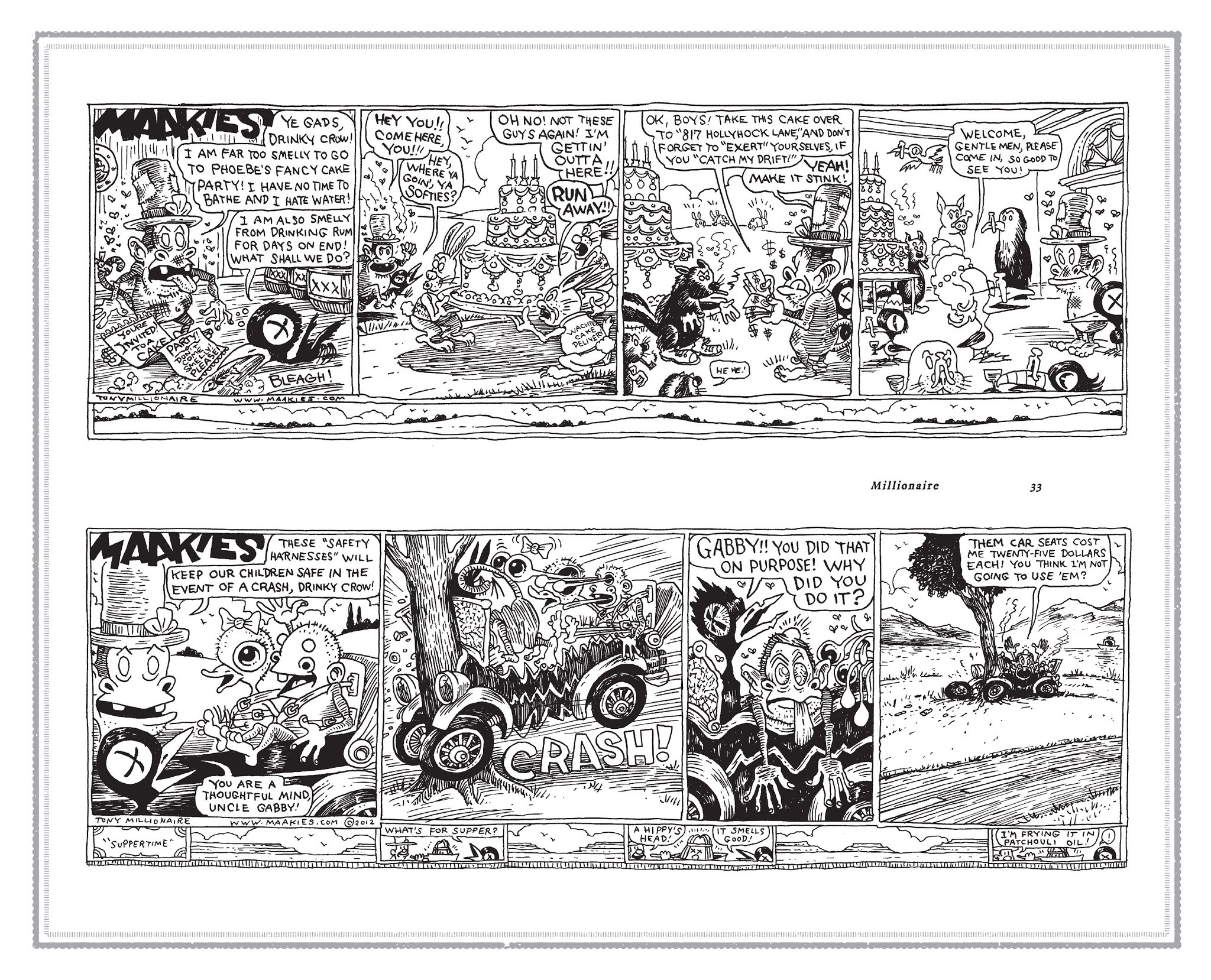 Read online Drinky Crow Drinks Again comic -  Issue # TPB - 33