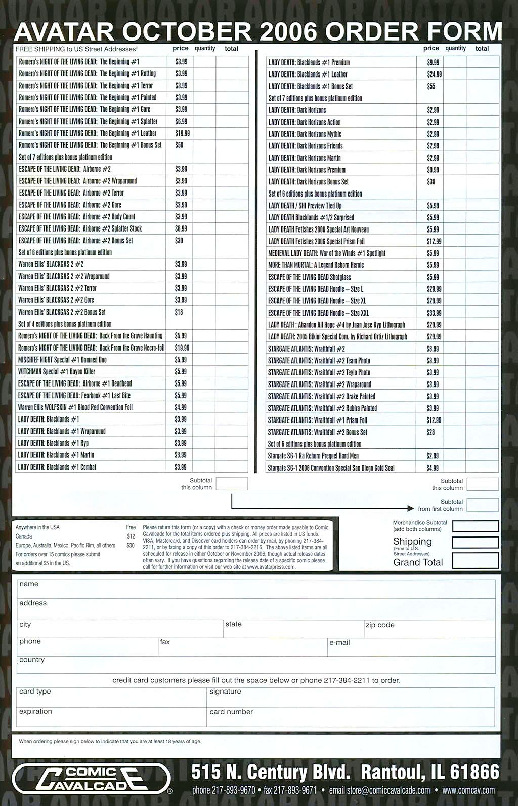 Read online Brian Pulido's Lady Death: Blacklands comic -  Issue #1 - 30