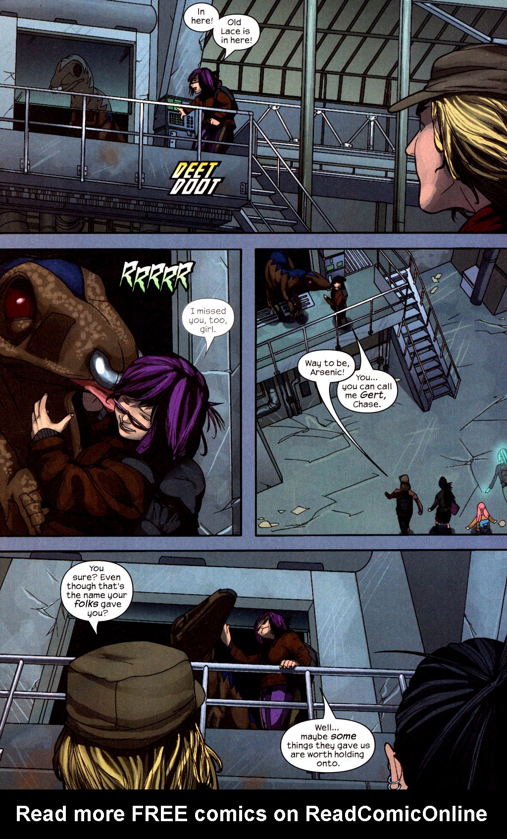 Read online Runaways (2003) comic -  Issue #18 - 19