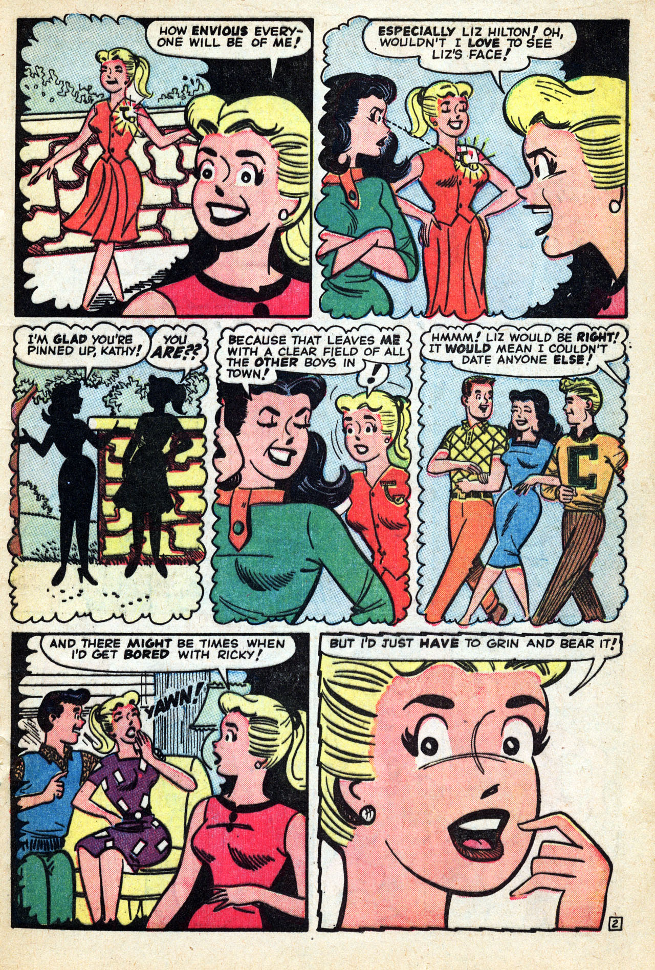 Read online Kathy (1959) comic -  Issue #4 - 17