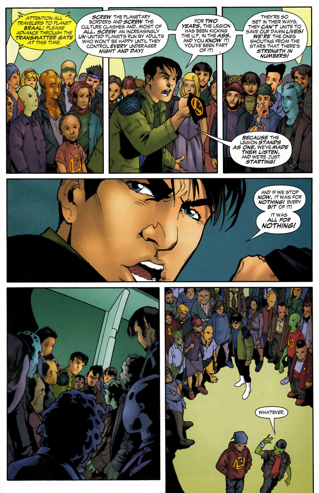Read online Legion of Super-Heroes (2005) comic -  Issue #9 - 22