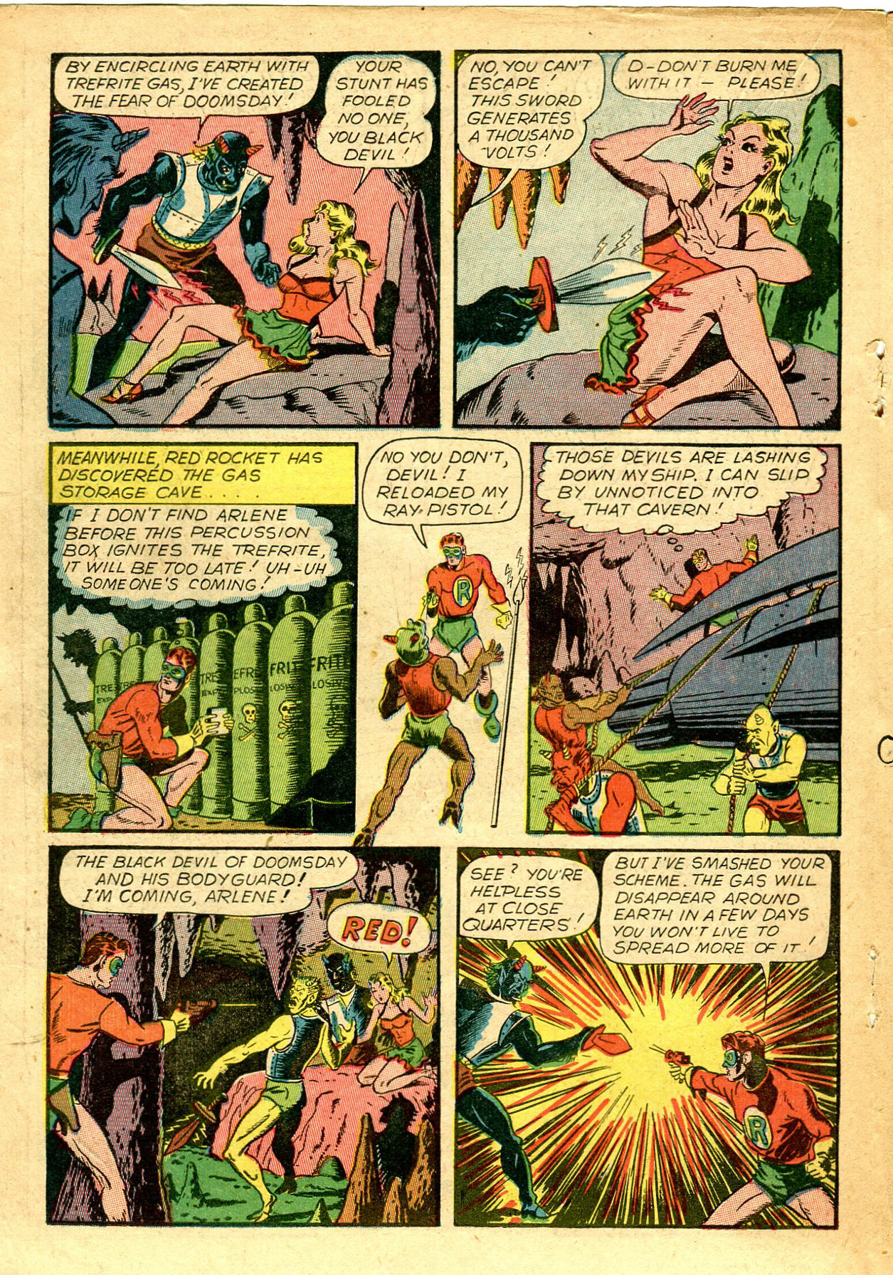 Read online Captain Flight Comics comic -  Issue #8 - 26