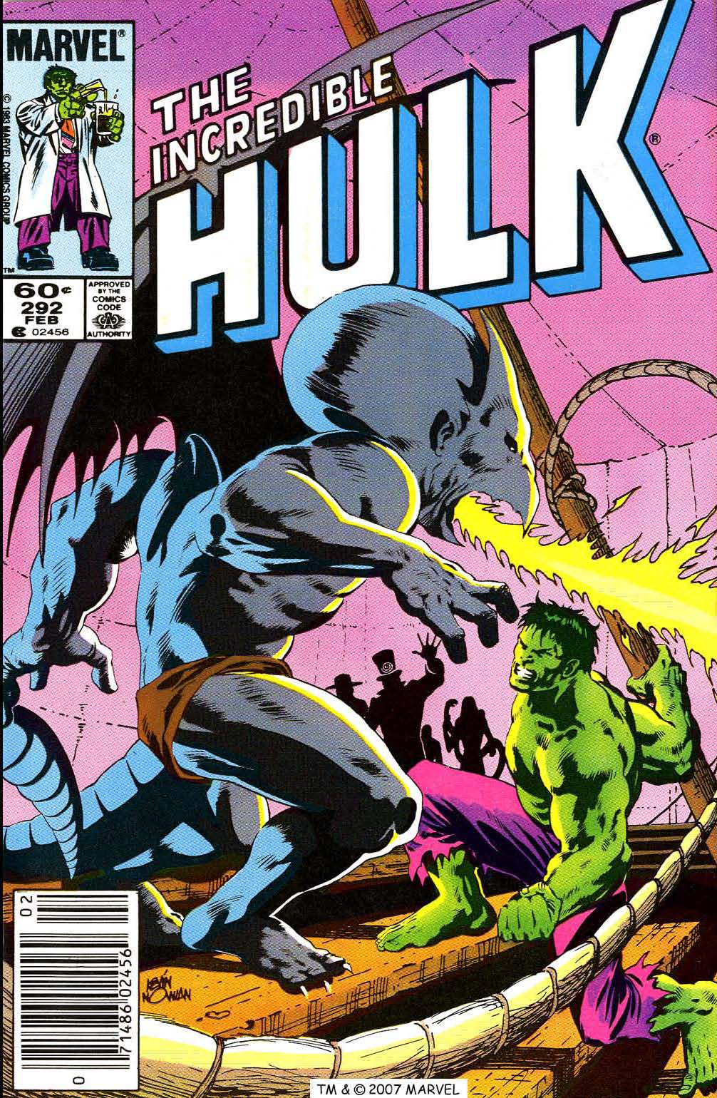 Read online The Incredible Hulk (1968) comic -  Issue #292 - 1