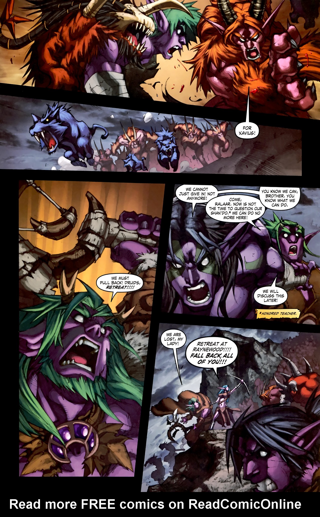 Read online World of Warcraft: Curse of the Worgen comic -  Issue #1 - 25