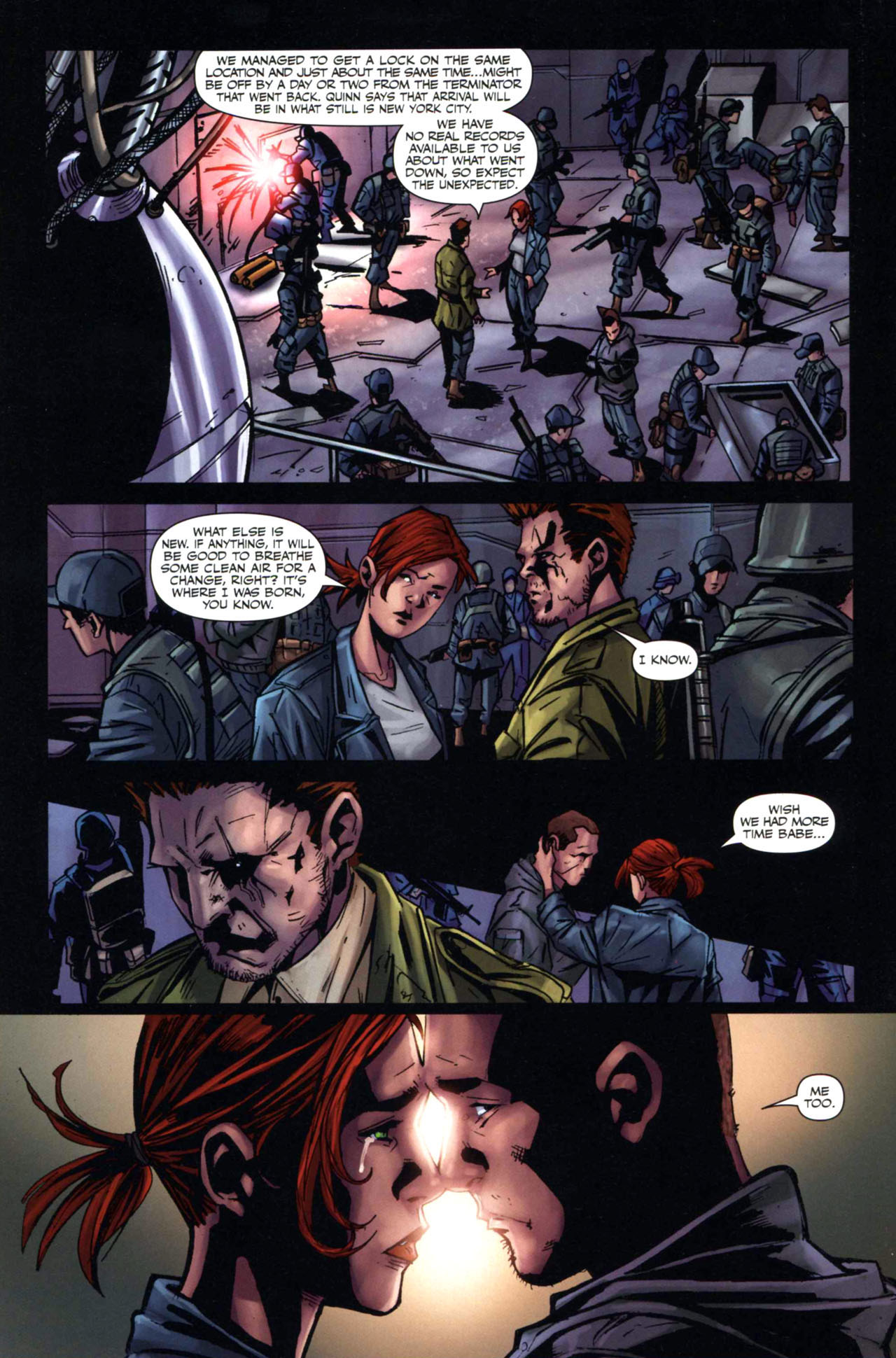 Read online Painkiller Jane Vs. Terminator comic -  Issue #4 - 8