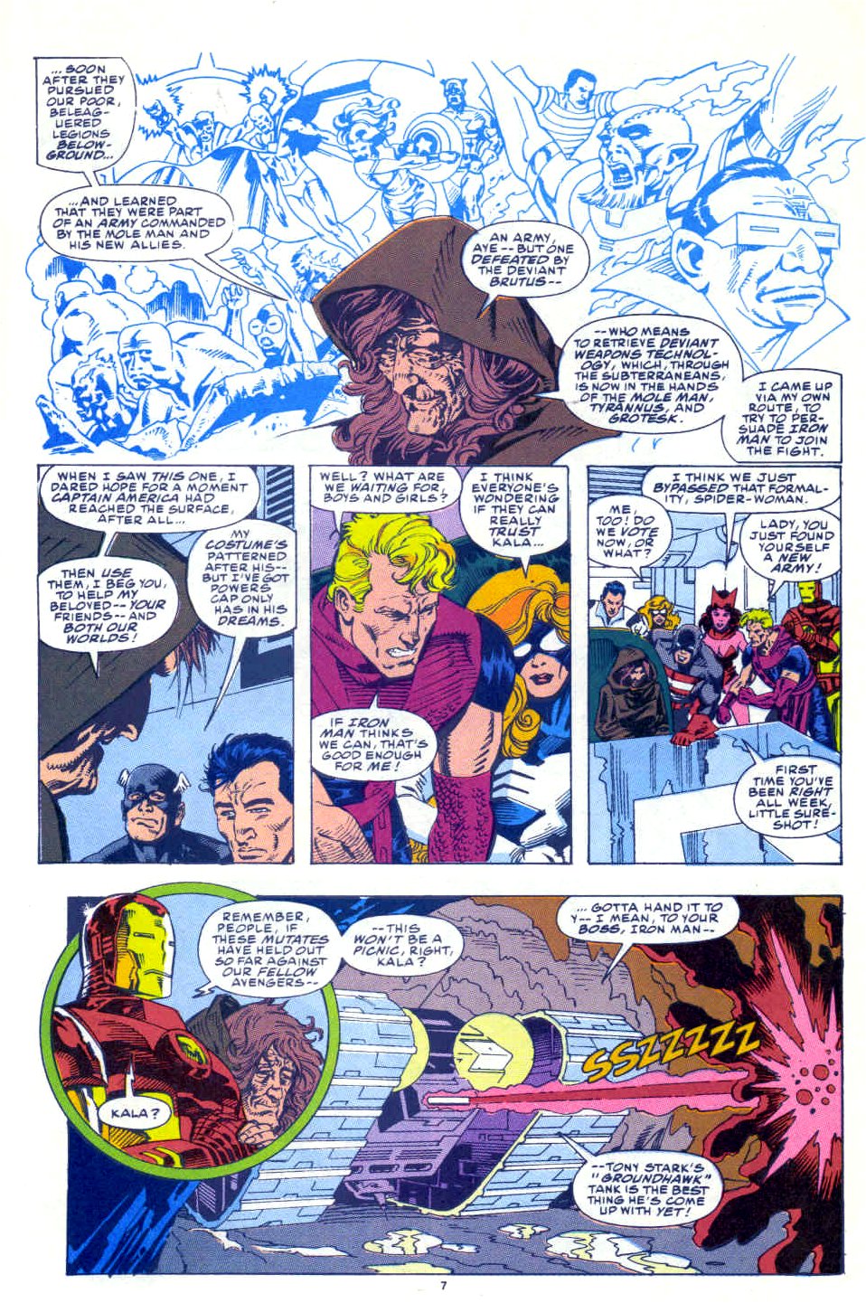 Read online Avengers West Coast (1989) comic -  Issue # Annual 6 - 7