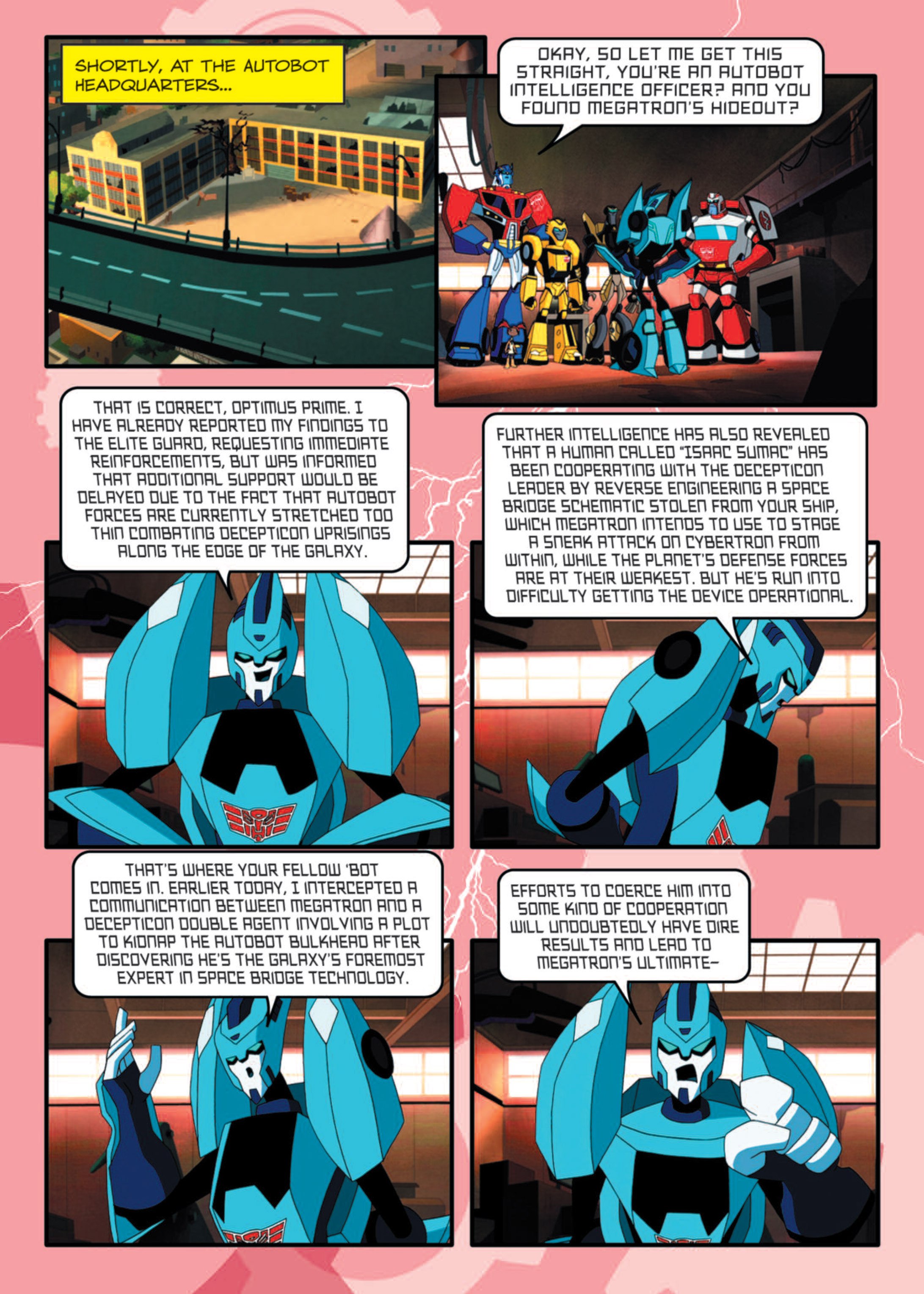 Read online Transformers Animated comic -  Issue #13 - 53