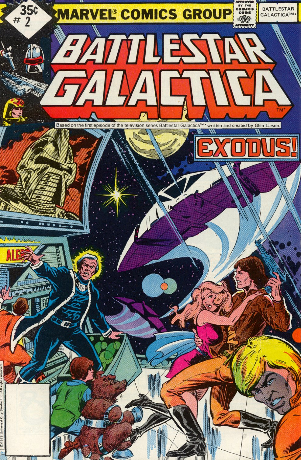 Read online Battlestar Galactica comic -  Issue #2 - 1