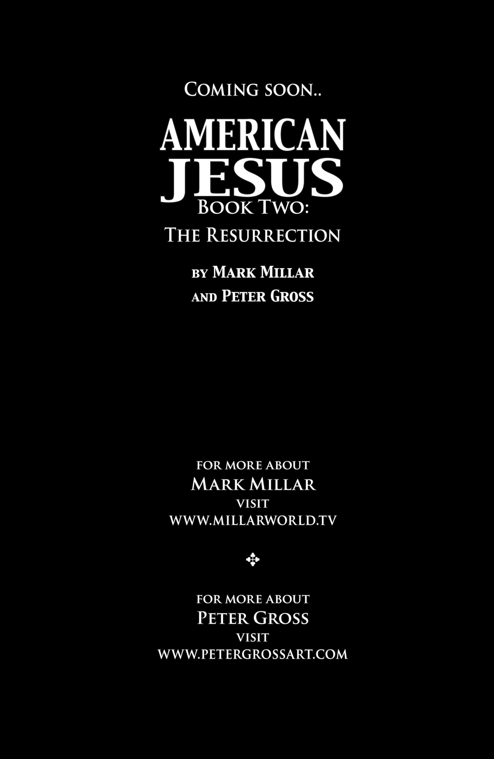 Read online American Jesus comic -  Issue # TPB - 98