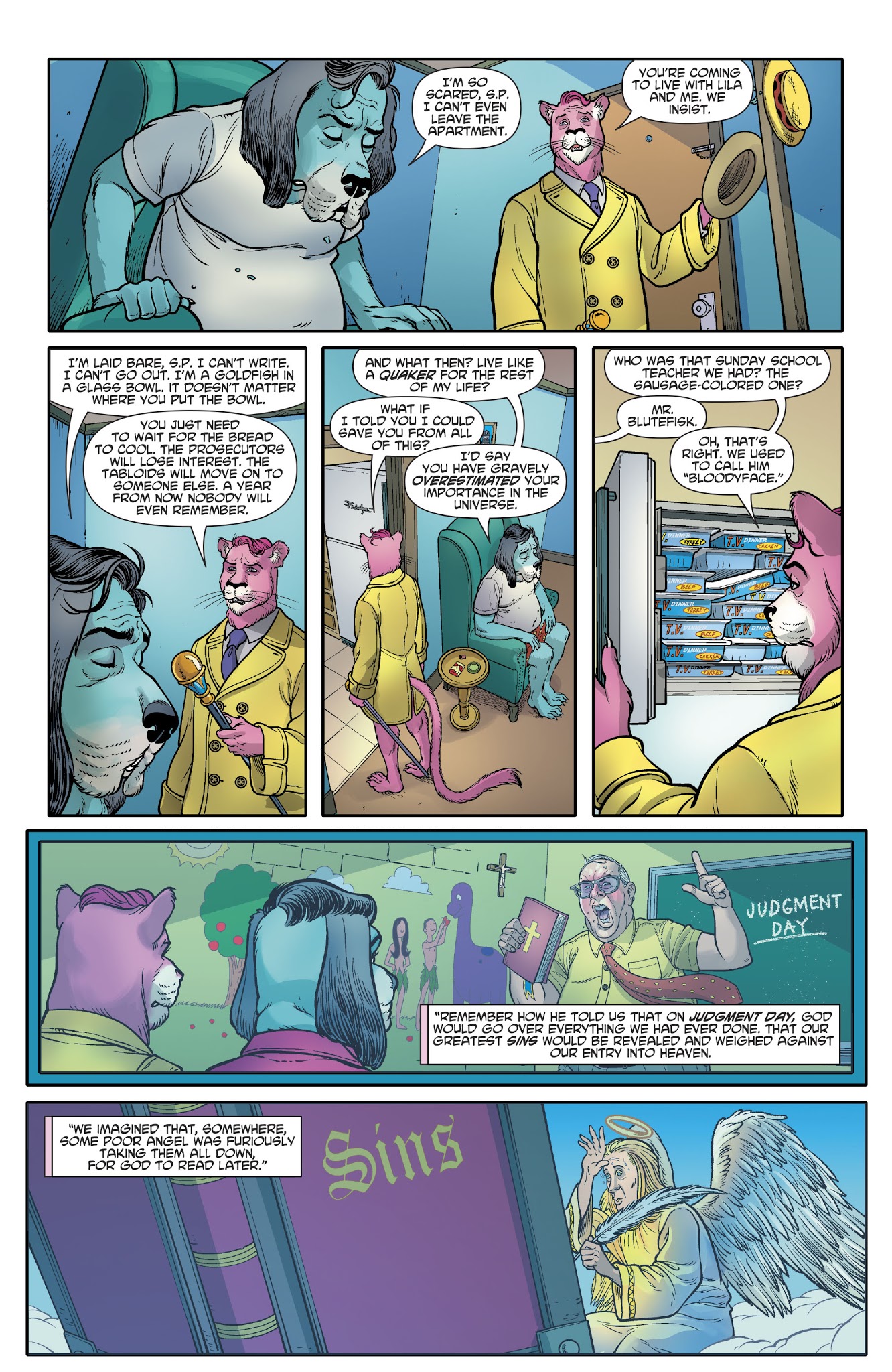Read online Exit Stage Left: The Snagglepuss Chronicles comic -  Issue #5 - 11