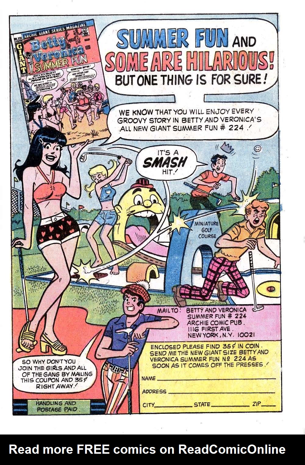 Read online Archie's Girls Betty and Veronica comic -  Issue #224 - 33