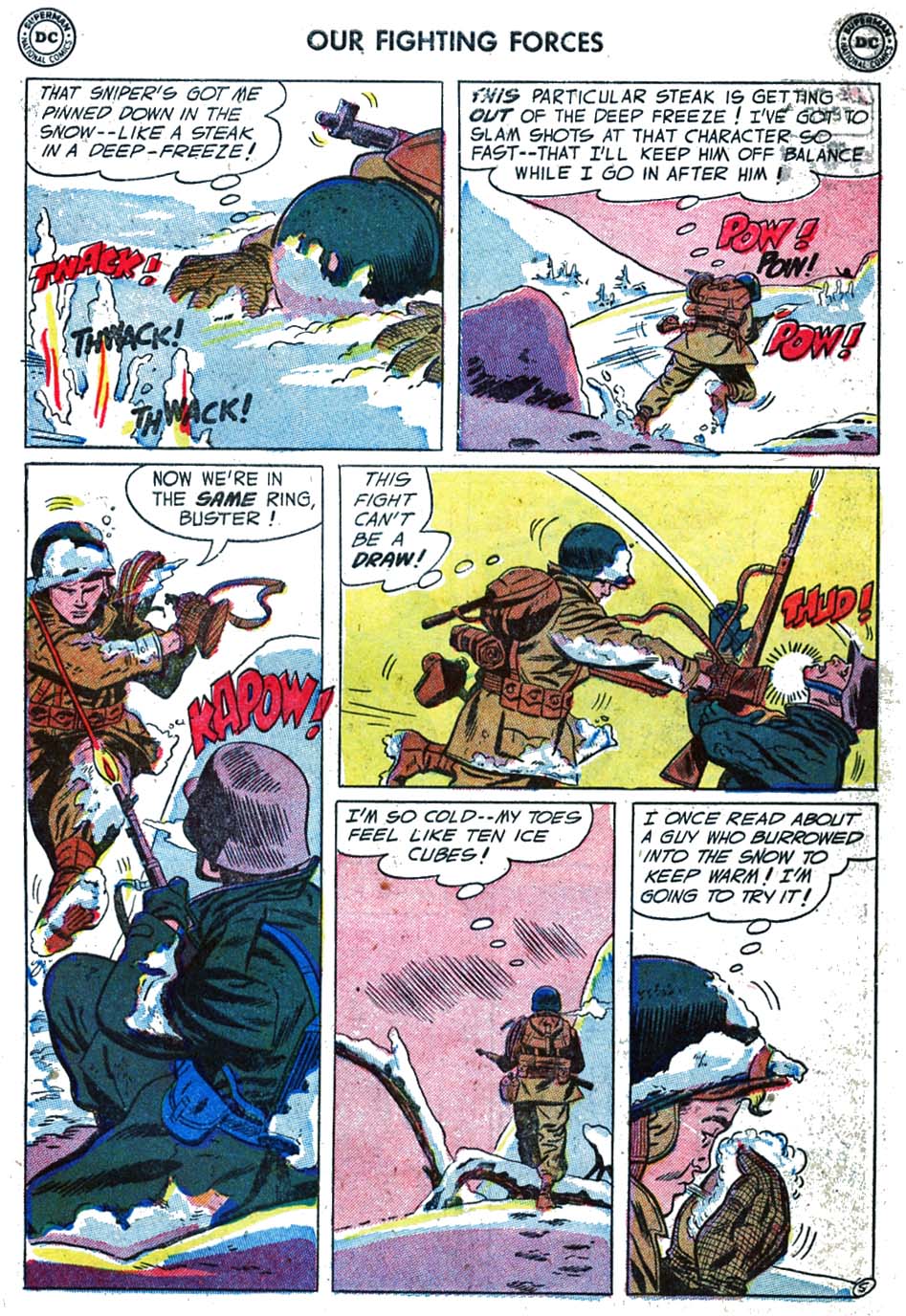 Read online Our Fighting Forces comic -  Issue #3 - 7